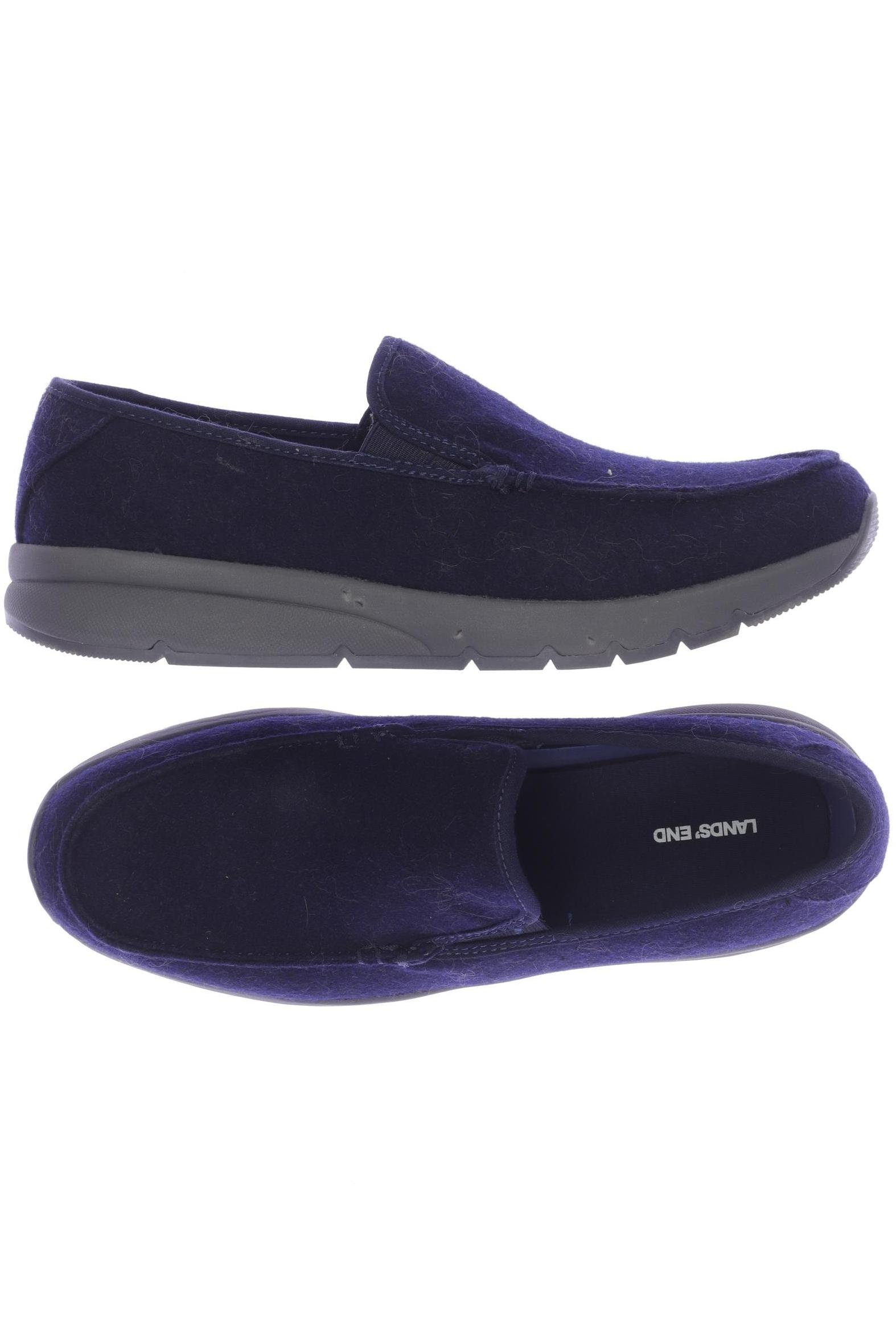 

Lands End Herren Halbschuh, marineblau, Gr. 43