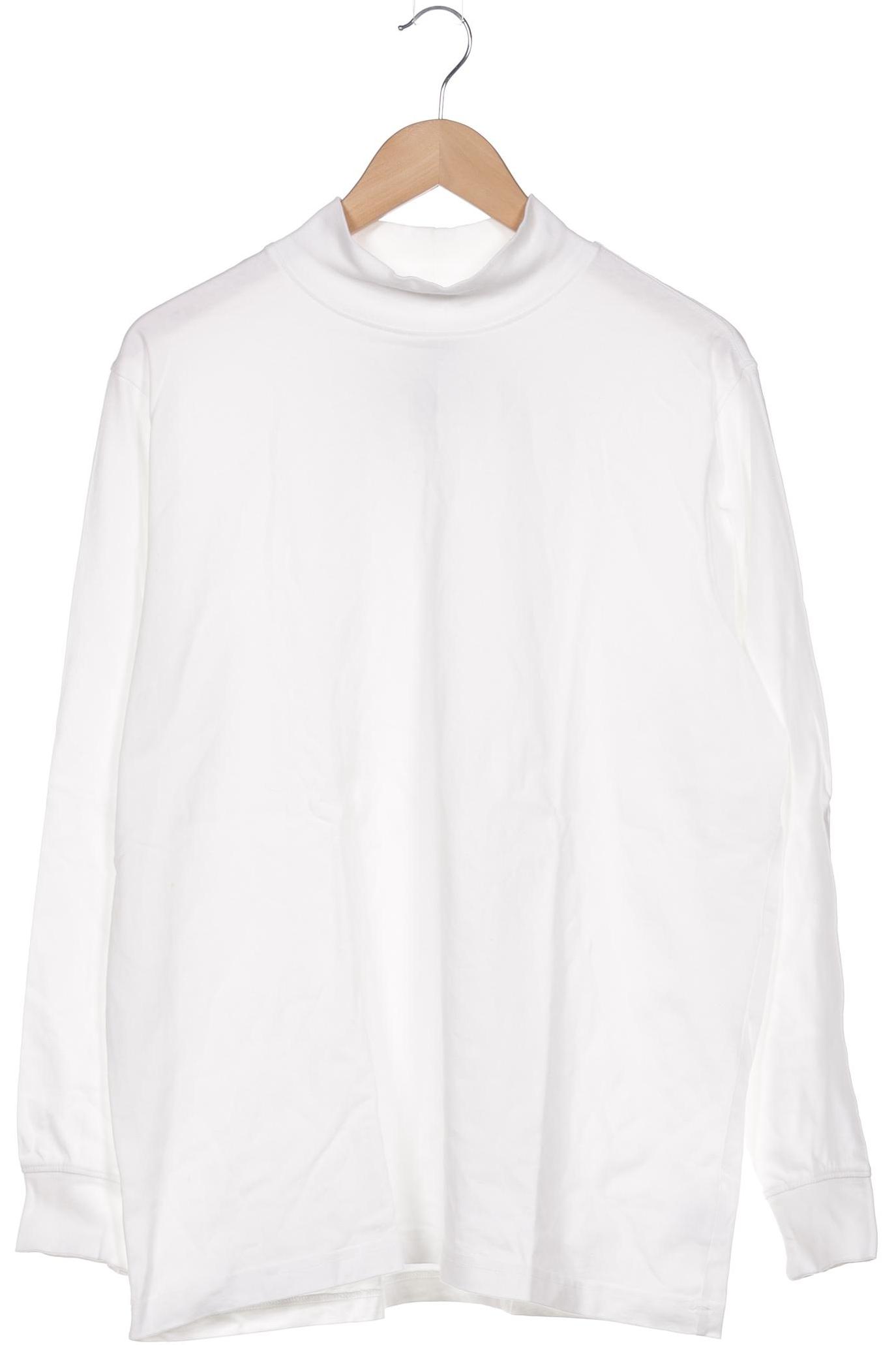 

Lands End Herren Langarmshirt, weiß, Gr. 52