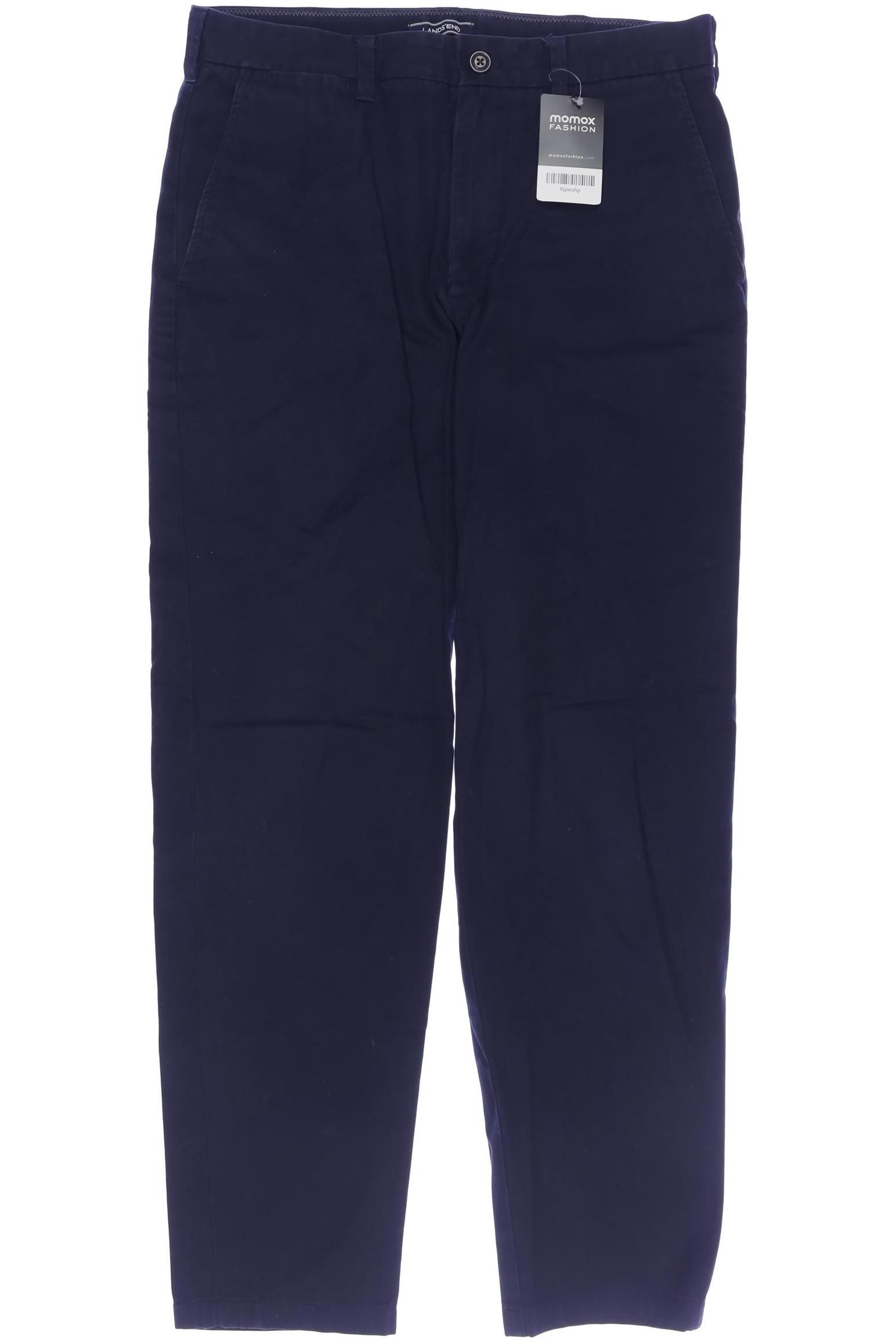 

Lands End Herren Stoffhose, marineblau, Gr. 44