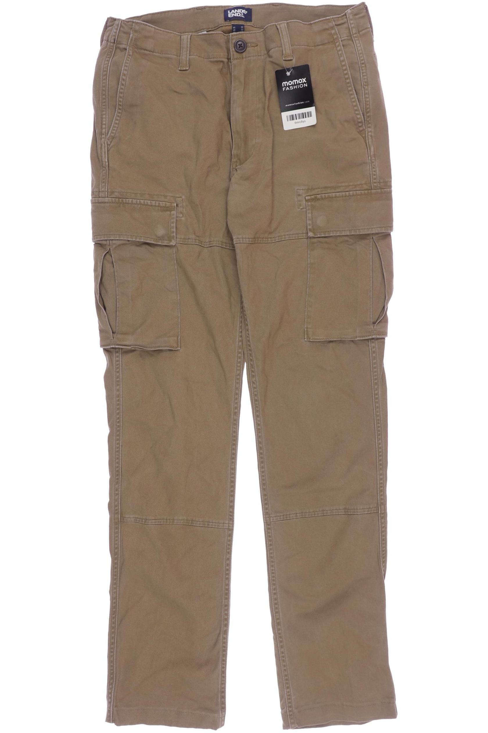 

Lands End Herren Stoffhose, beige, Gr. 46