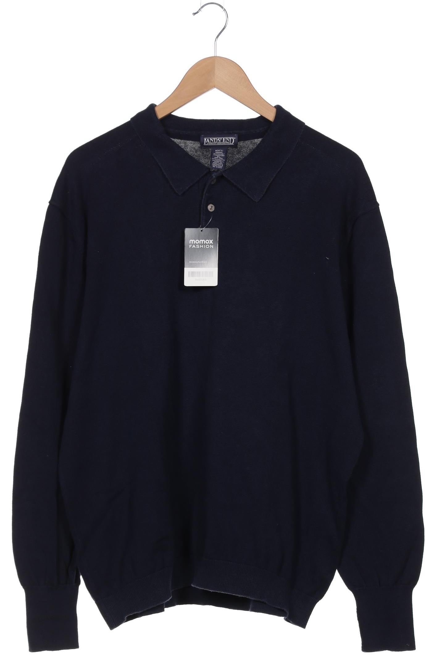 

Lands End Herren Pullover, marineblau, Gr. 54