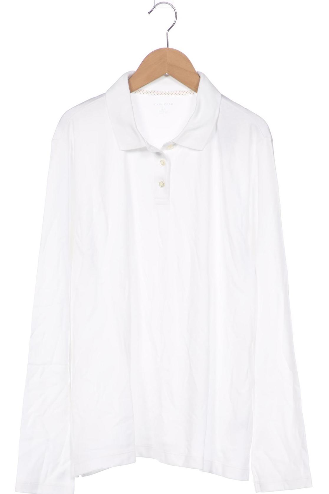

Lands End Herren Poloshirt, weiß, Gr. 54