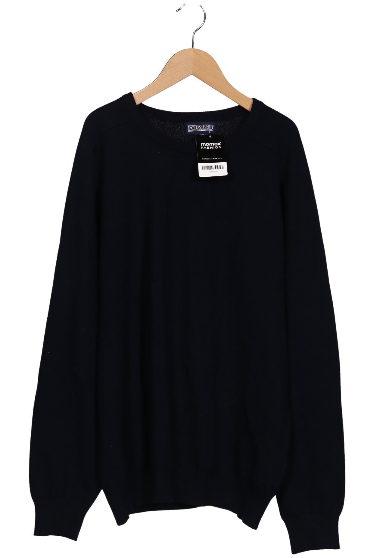 

Lands End Herren Pullover, marineblau, Gr. 52