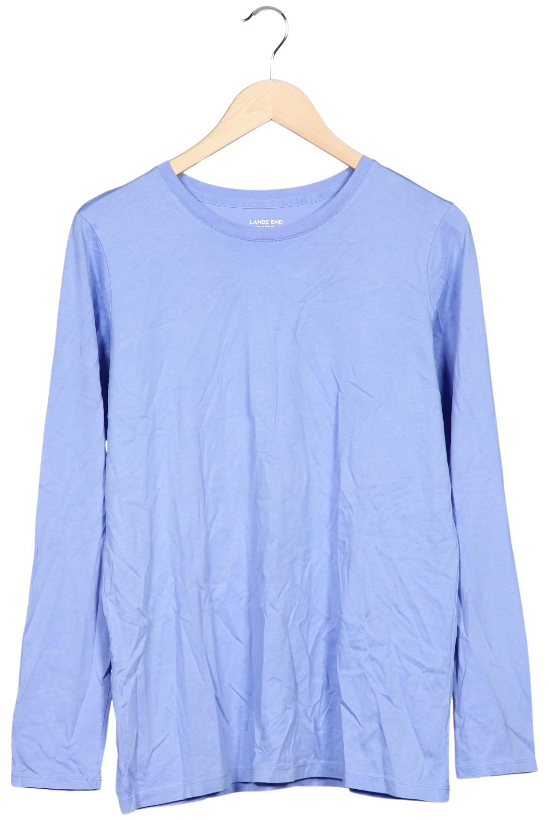 

Lands End Herren Langarmshirt, hellblau, Gr. 48