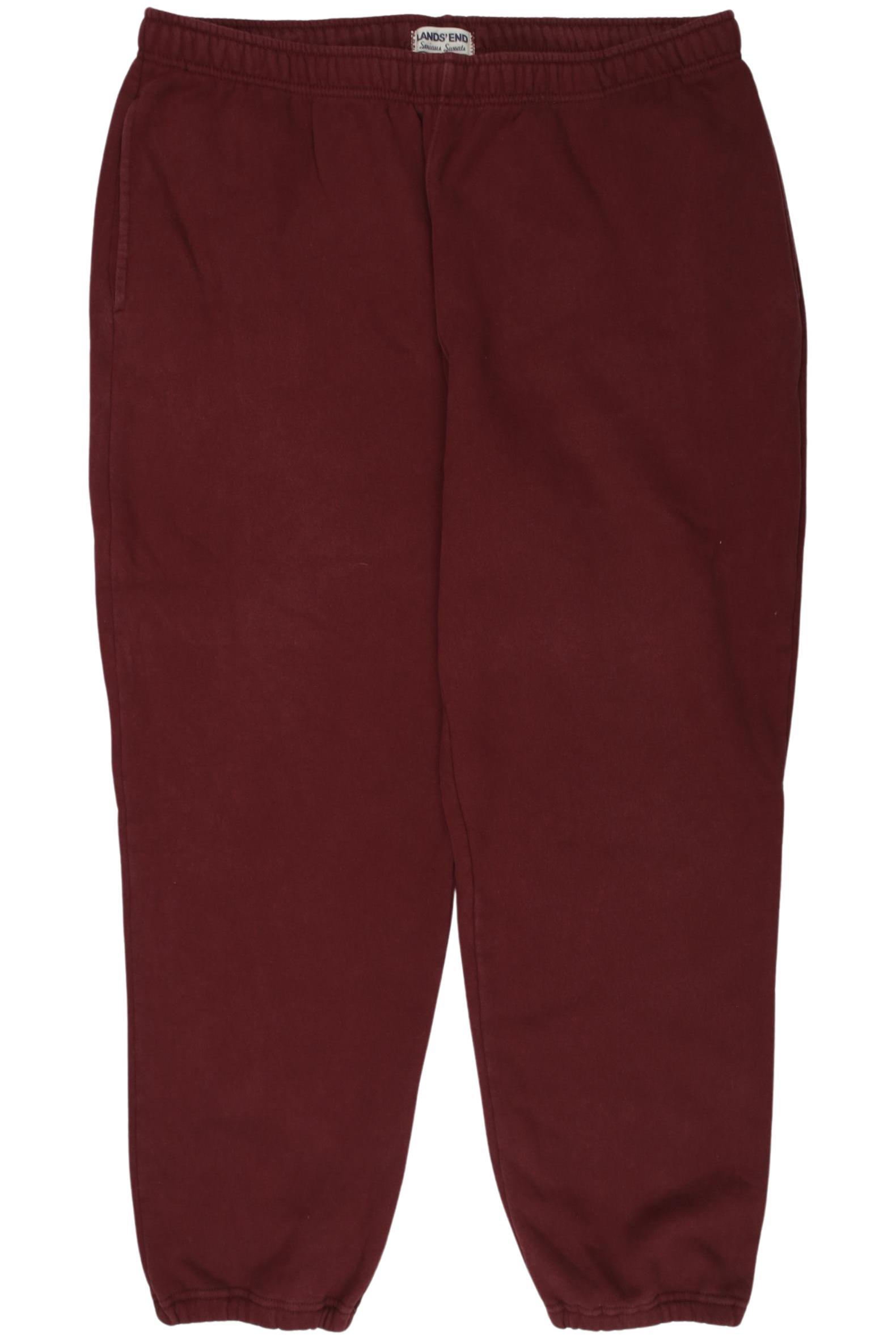 

Lands End Herren Stoffhose, bordeaux, Gr. 0