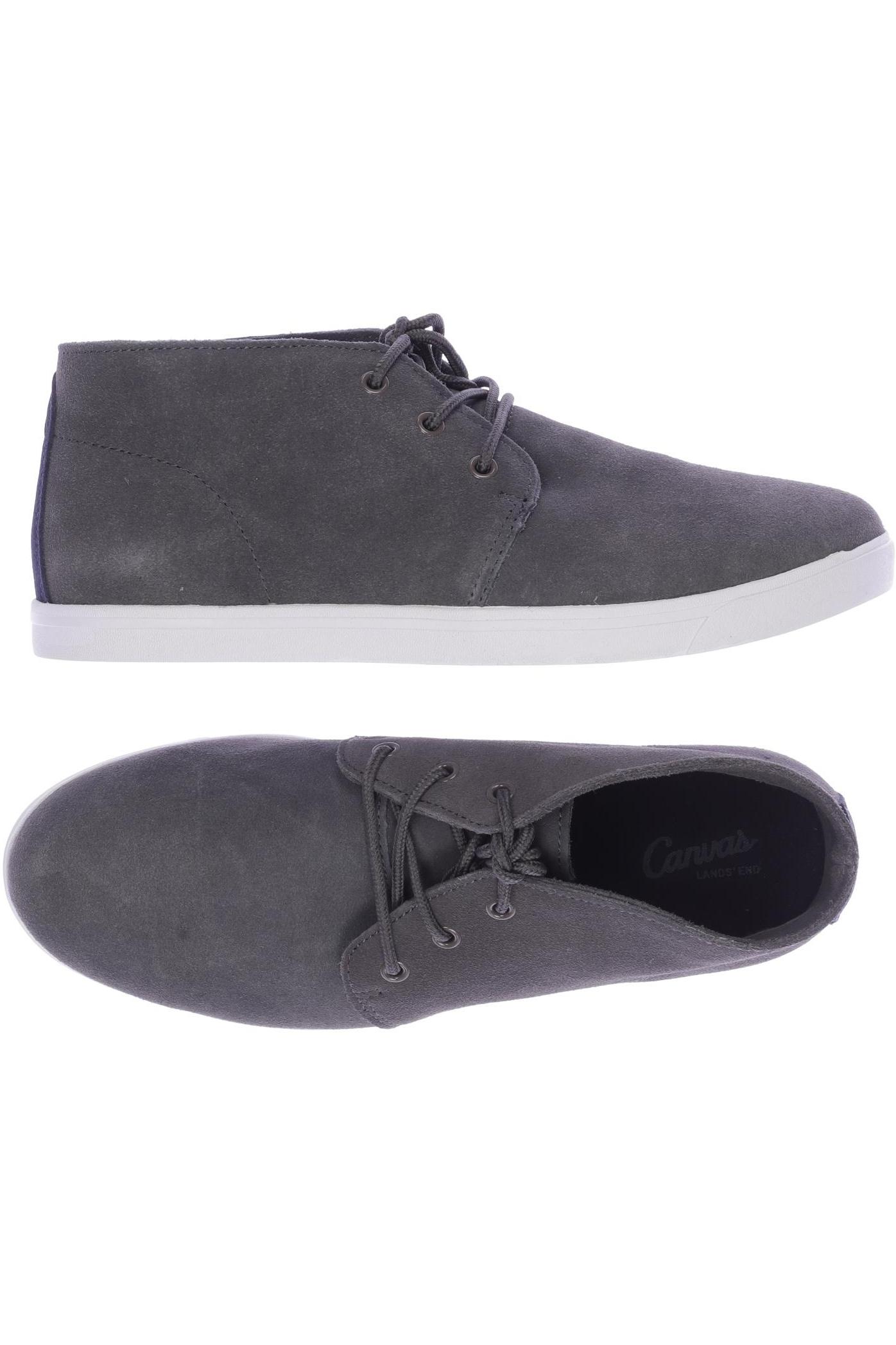 

Lands End Herren Halbschuh, grau, Gr. 42