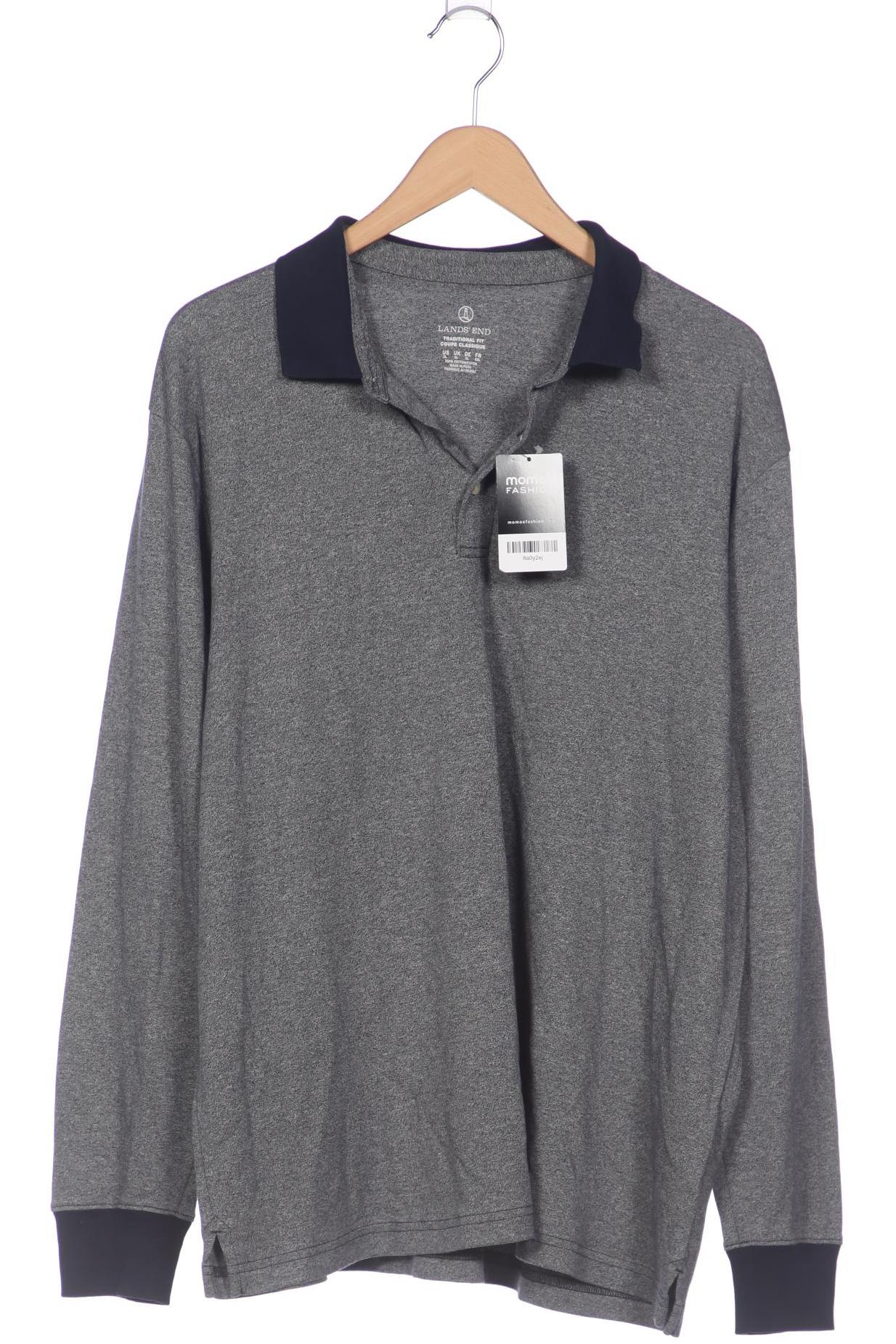 

Lands End Herren Poloshirt, blau, Gr. 54