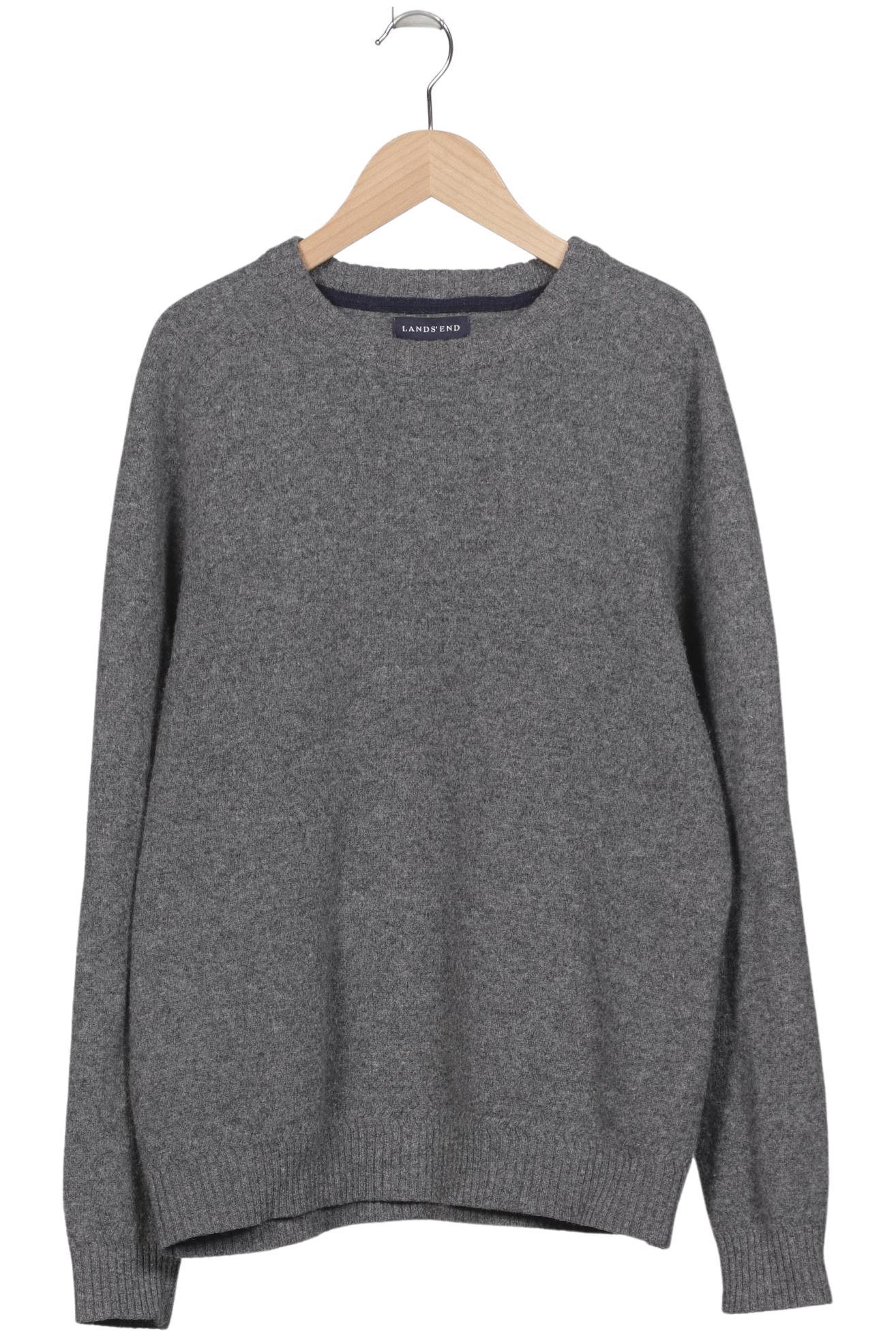 

Lands End Herren Pullover, grau, Gr. 52