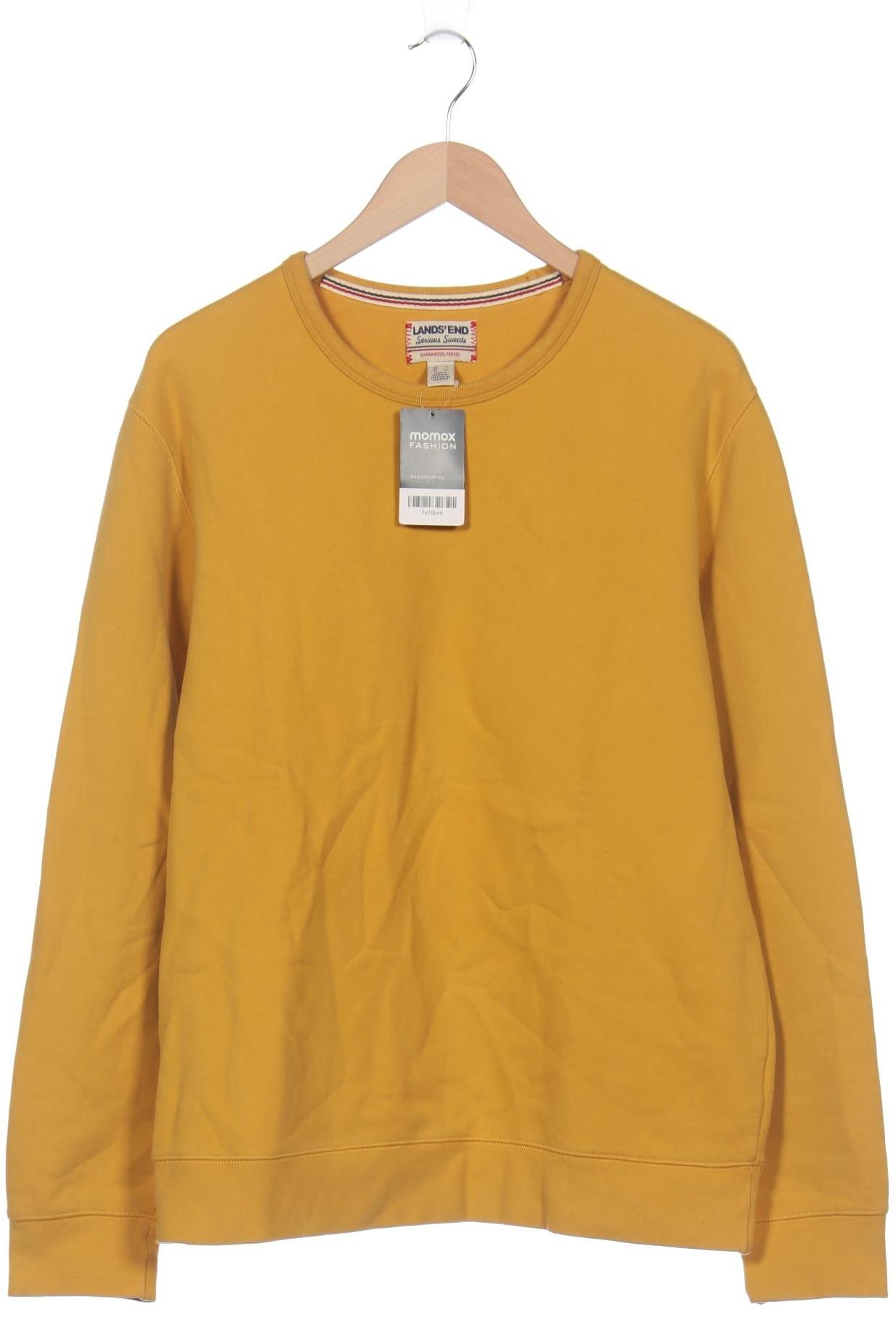 

Lands End Herren Sweatshirt, gelb, Gr. 52