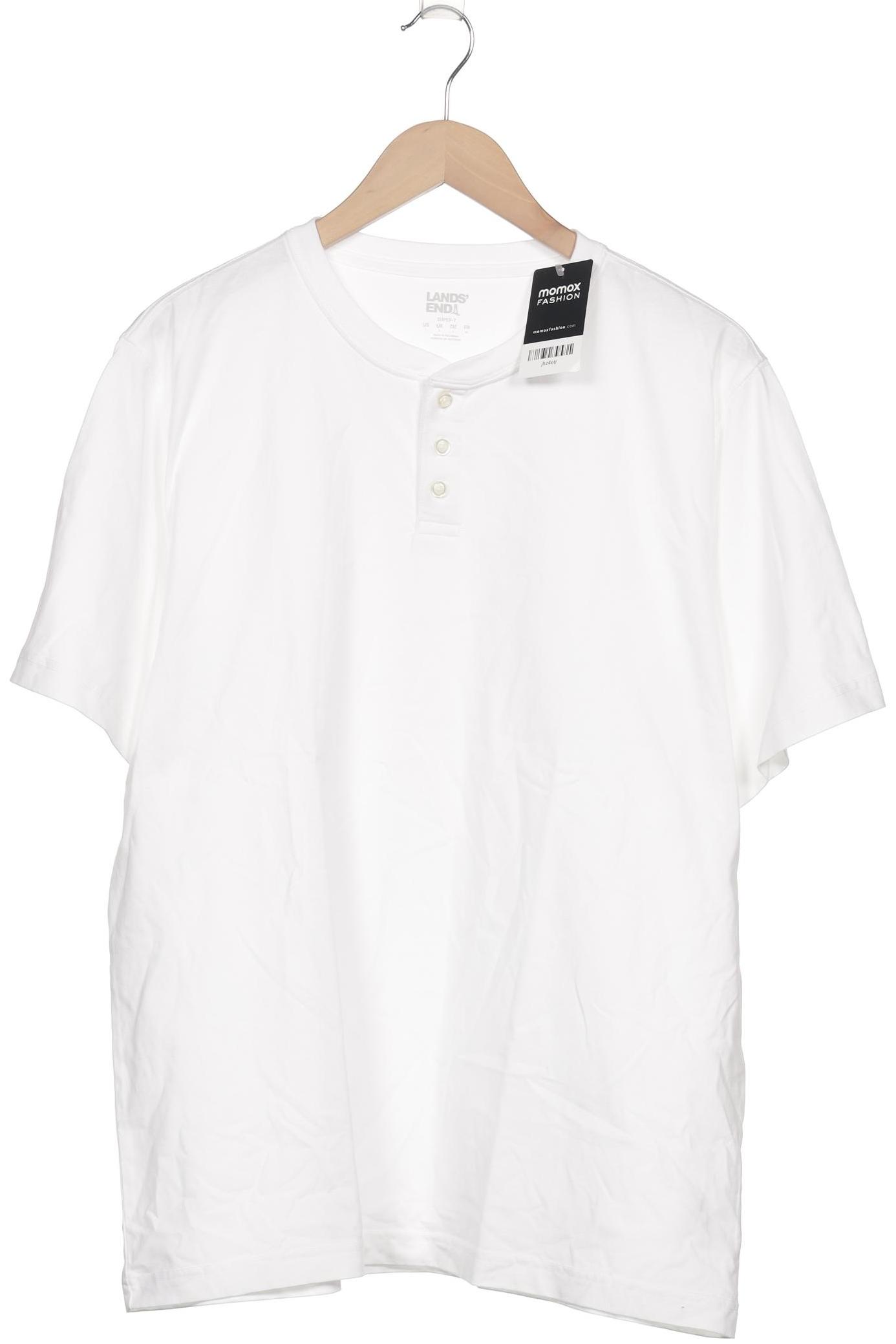 Thumbnail - Lands End Herren T-Shirt, weiß, Gr. 52