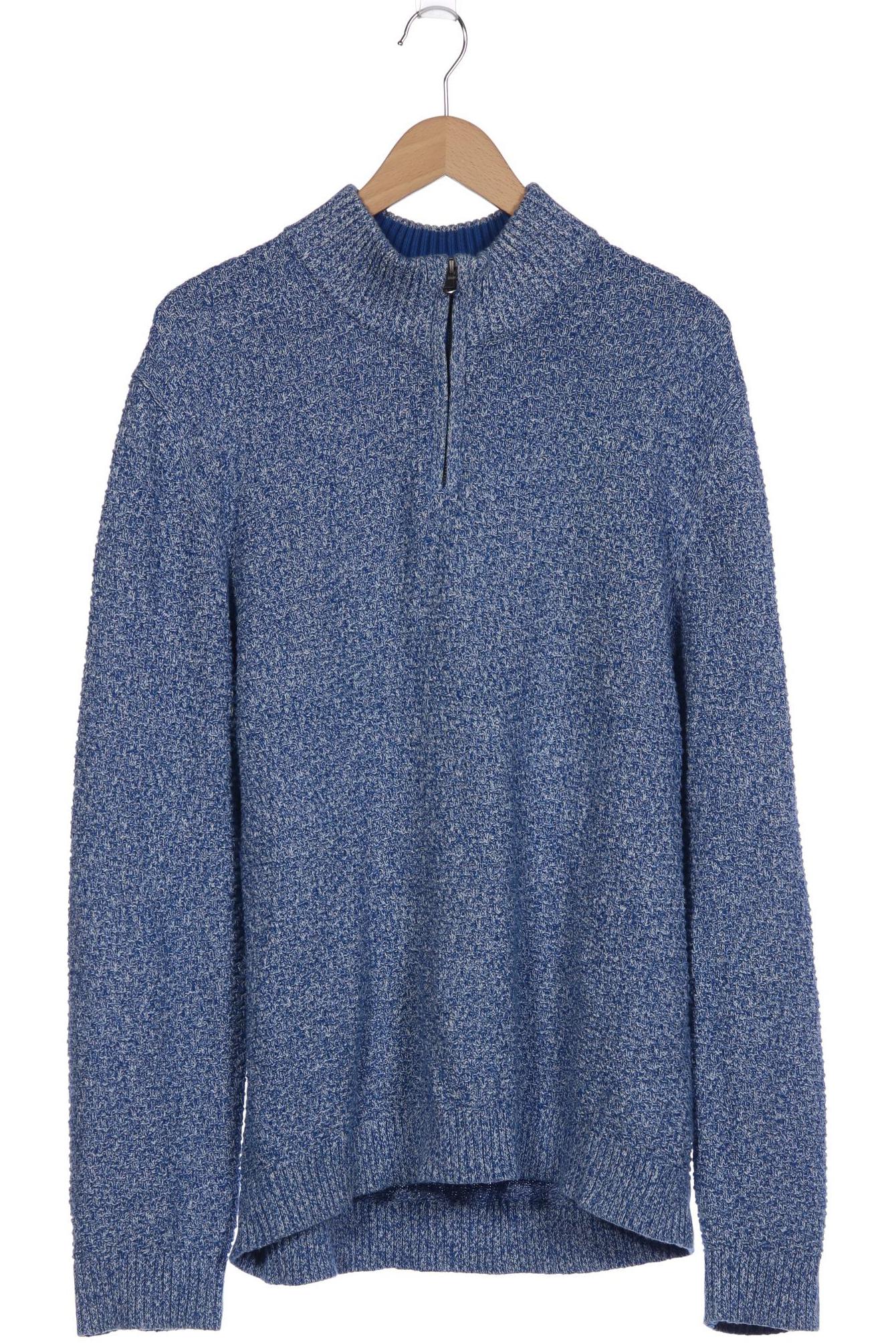 

Lands End Herren Pullover, blau, Gr. 54