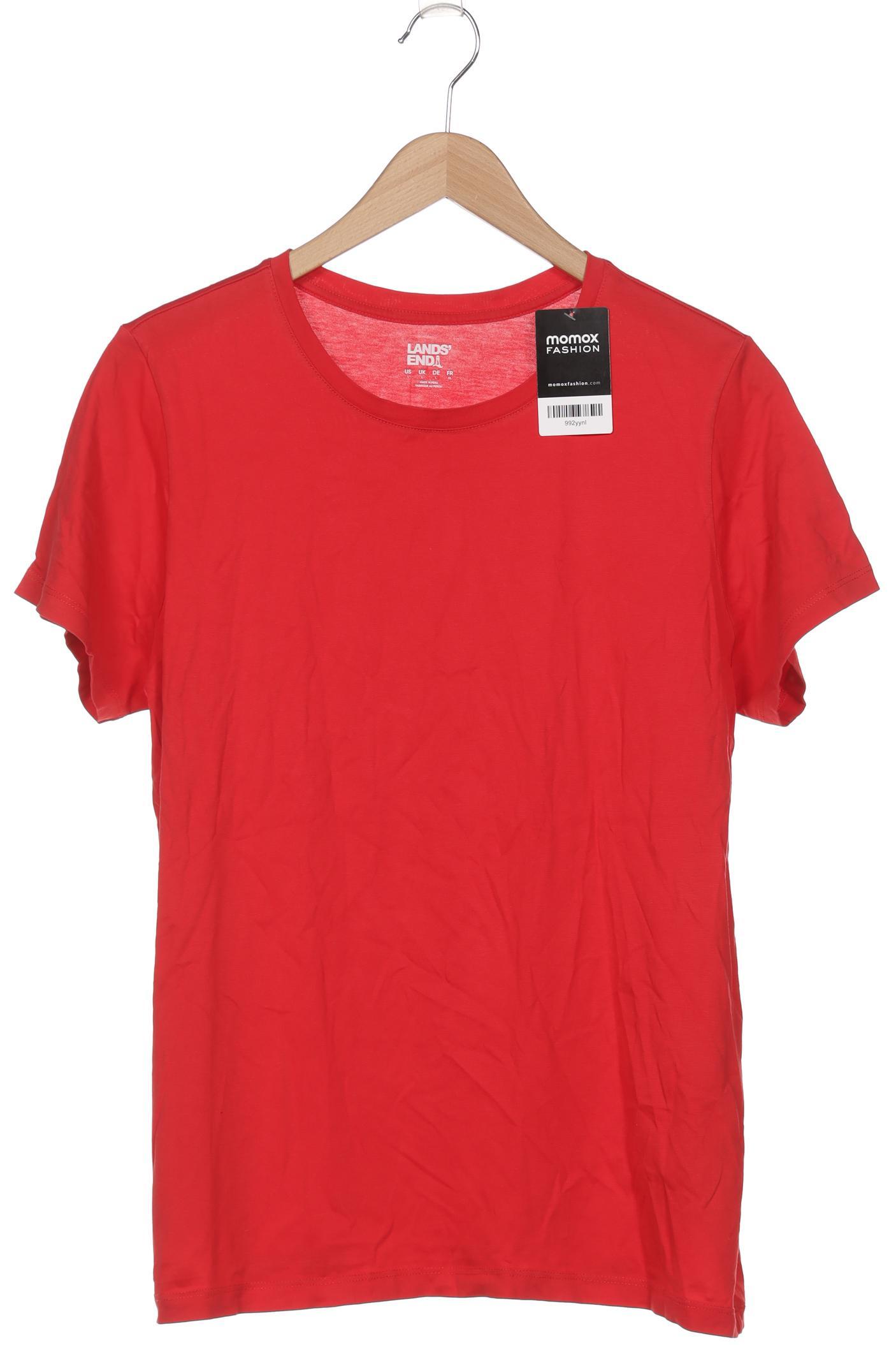 

Lands End Herren T-Shirt, rot, Gr. 52