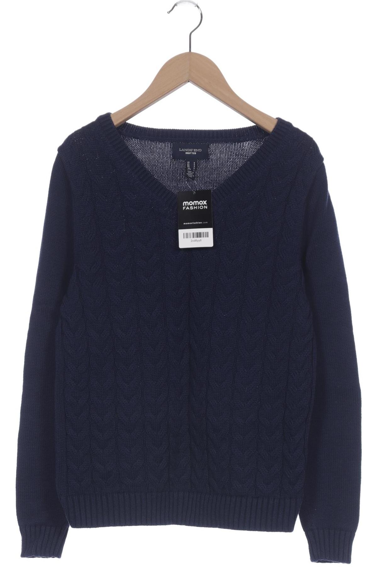 

Lands End Herren Pullover, marineblau, Gr. 46