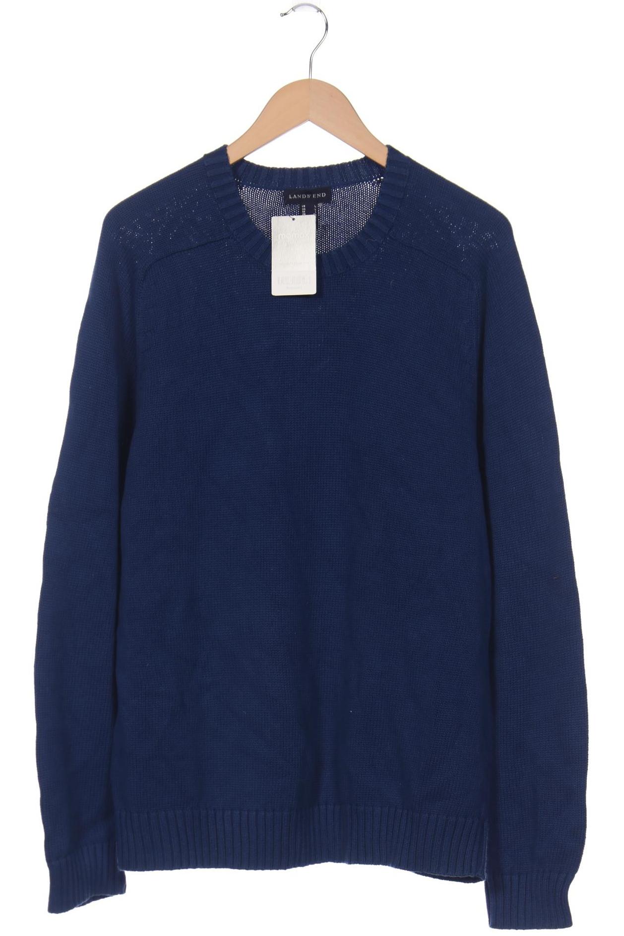 

Lands´End Herren Pullover, blau