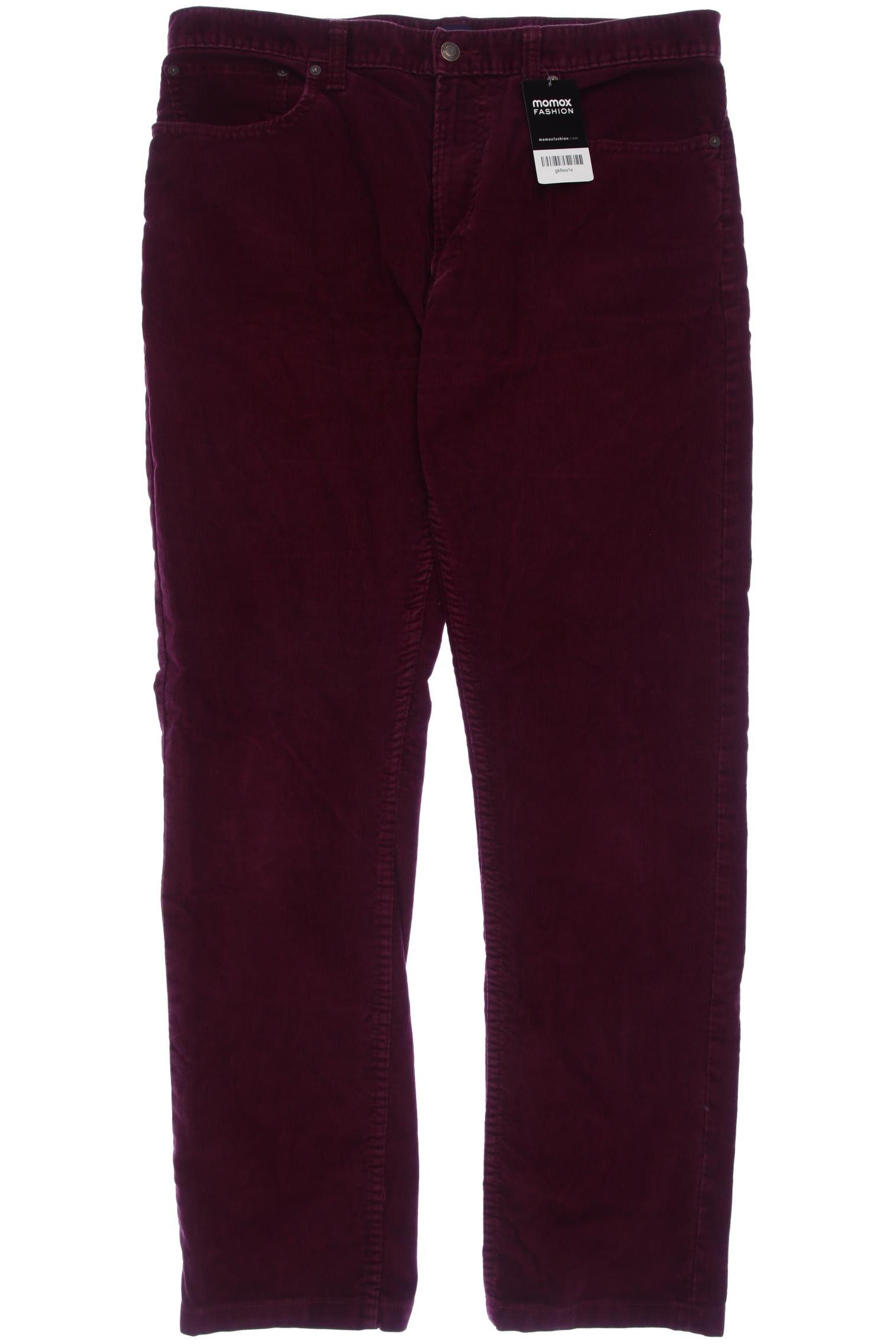

Lands End Herren Stoffhose, bordeaux, Gr. 52