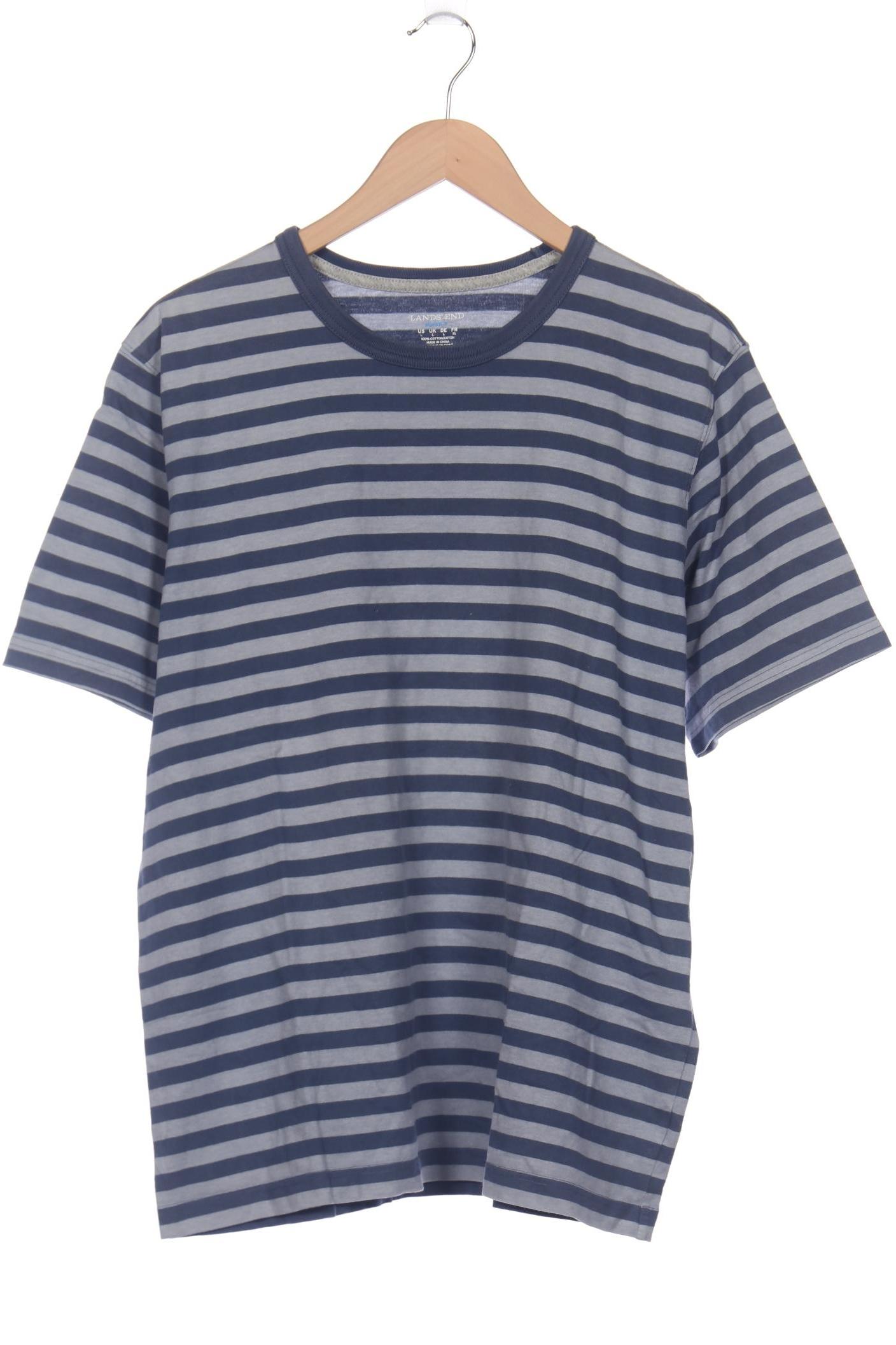 

Lands End Herren T-Shirt, blau, Gr. 52