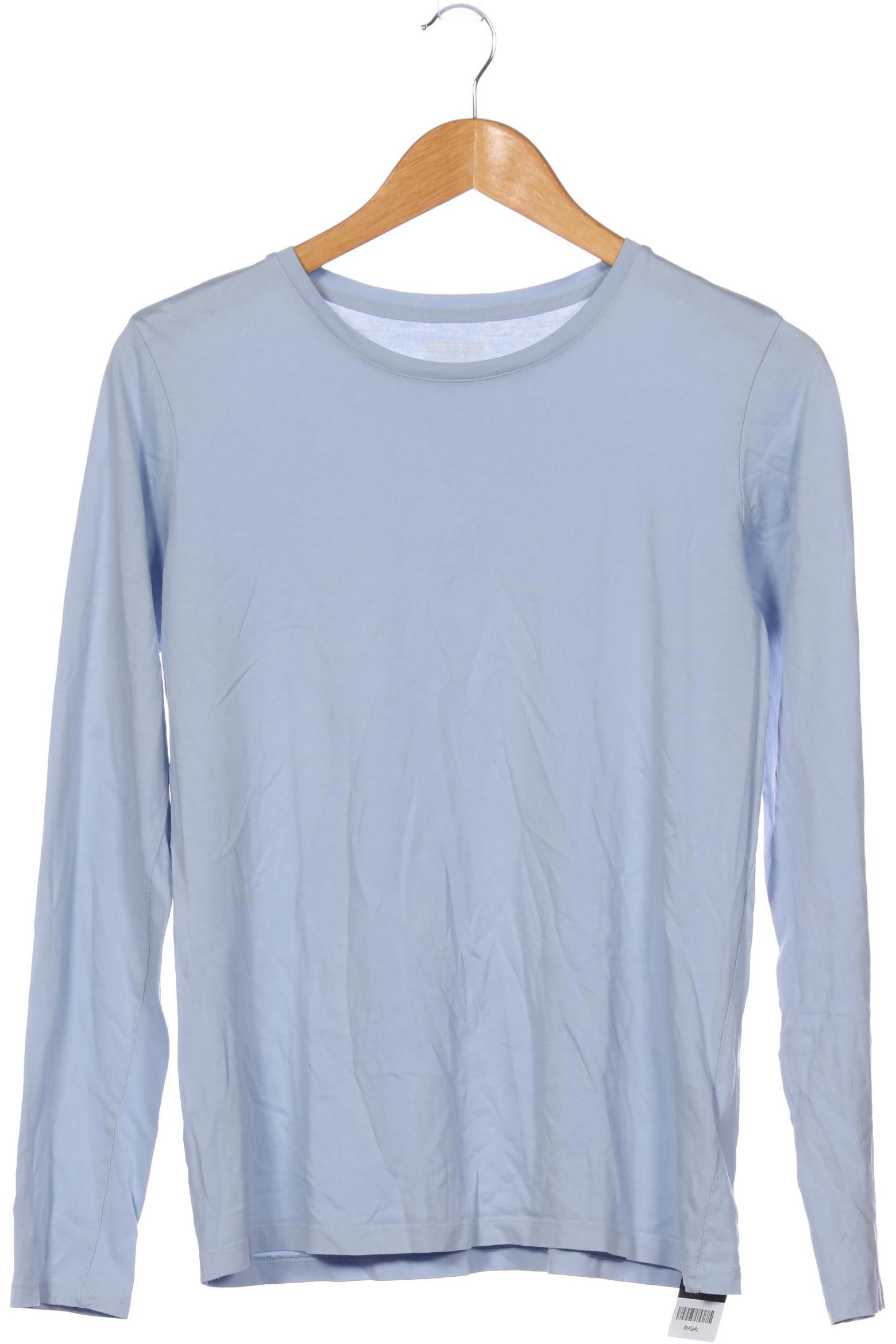 

Lands End Herren Langarmshirt, blau, Gr. 46