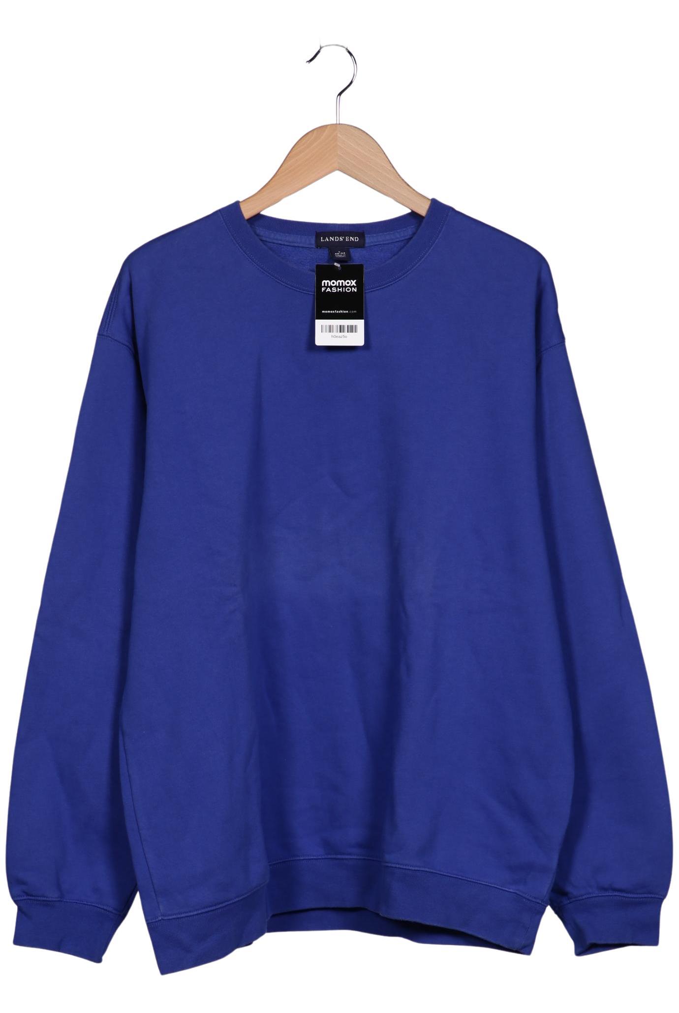 

Lands End Herren Sweatshirt, blau, Gr. 52