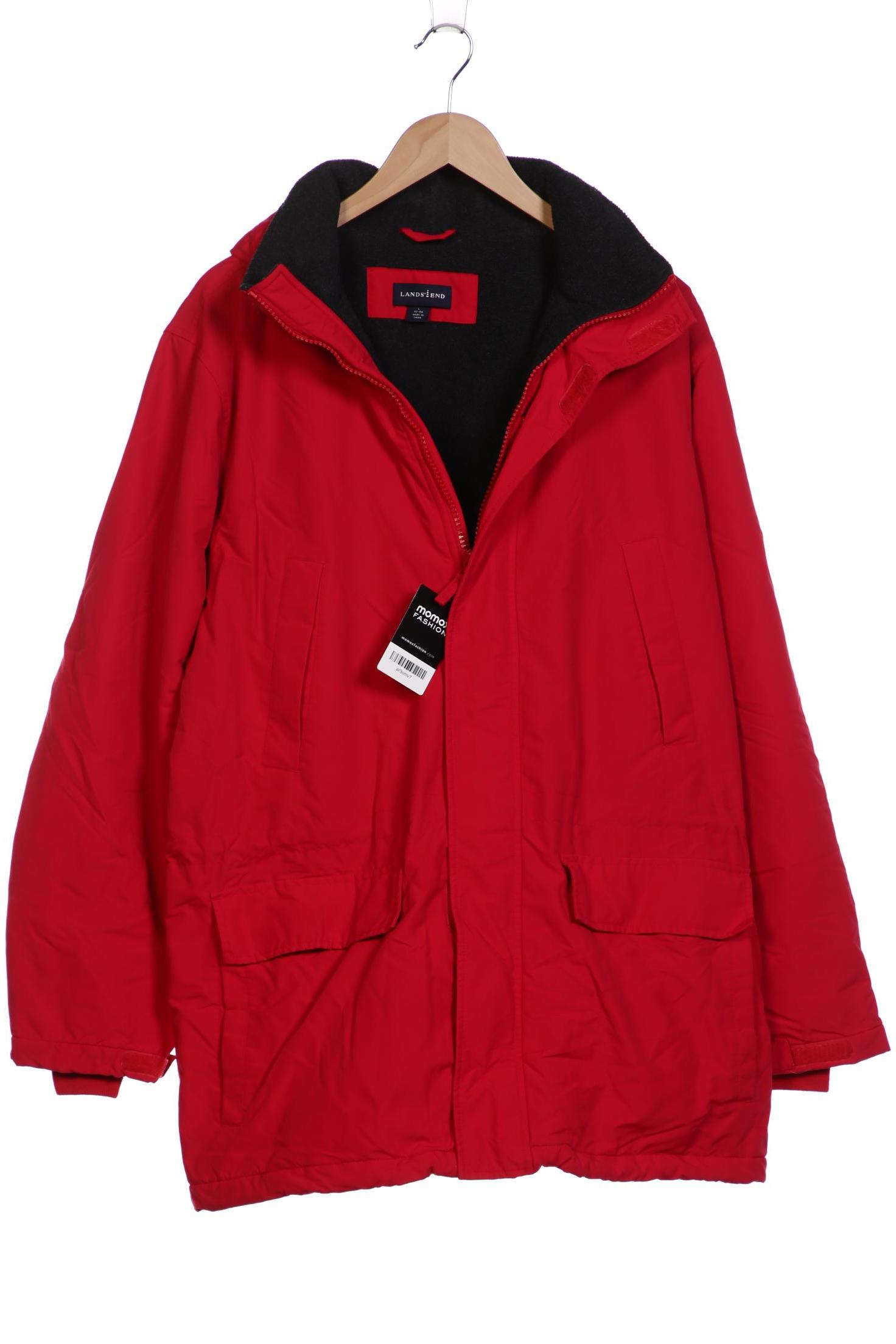 

Lands End Herren Jacke, rot, Gr. 52
