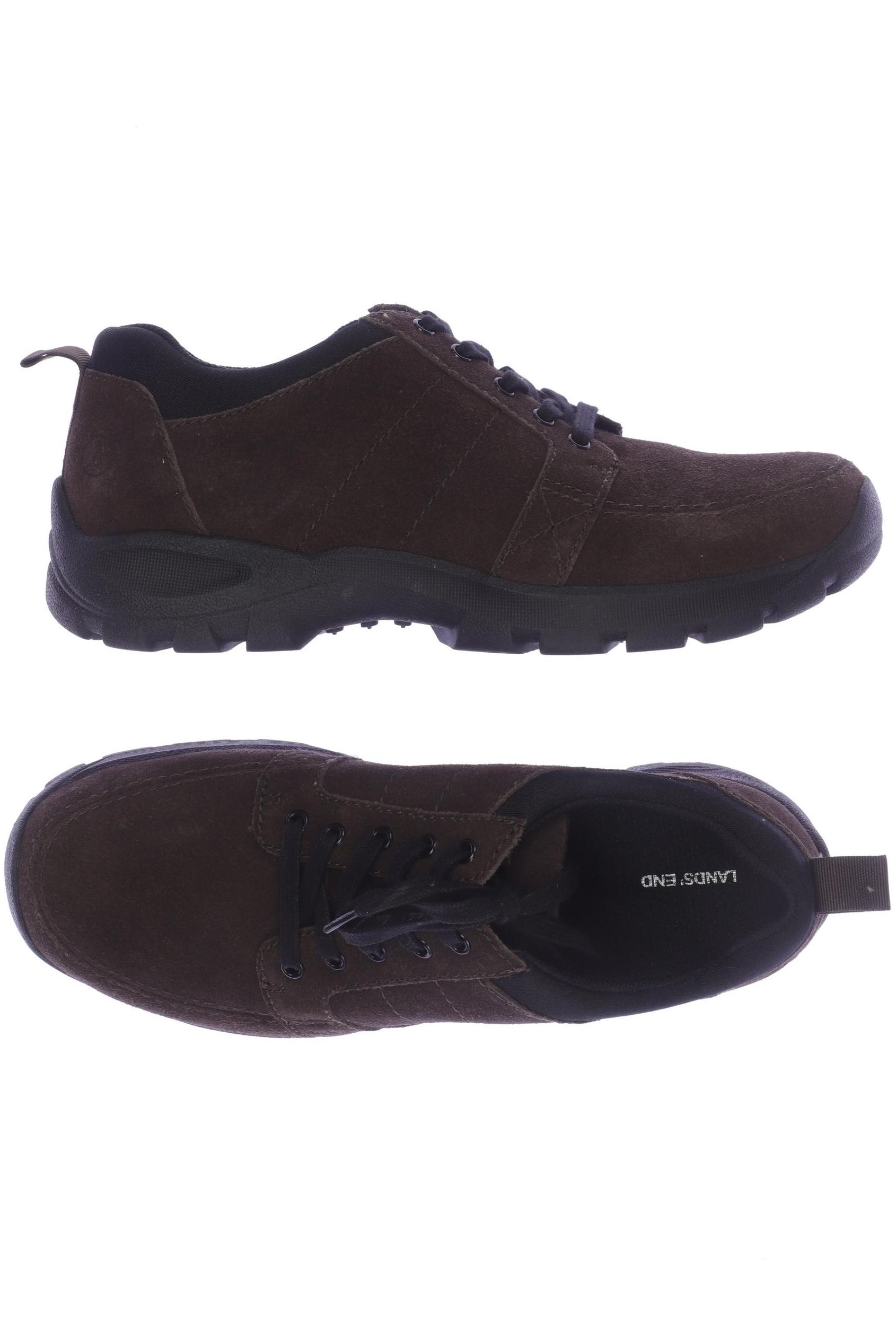 

Lands End Herren Halbschuh, braun, Gr. 42.5