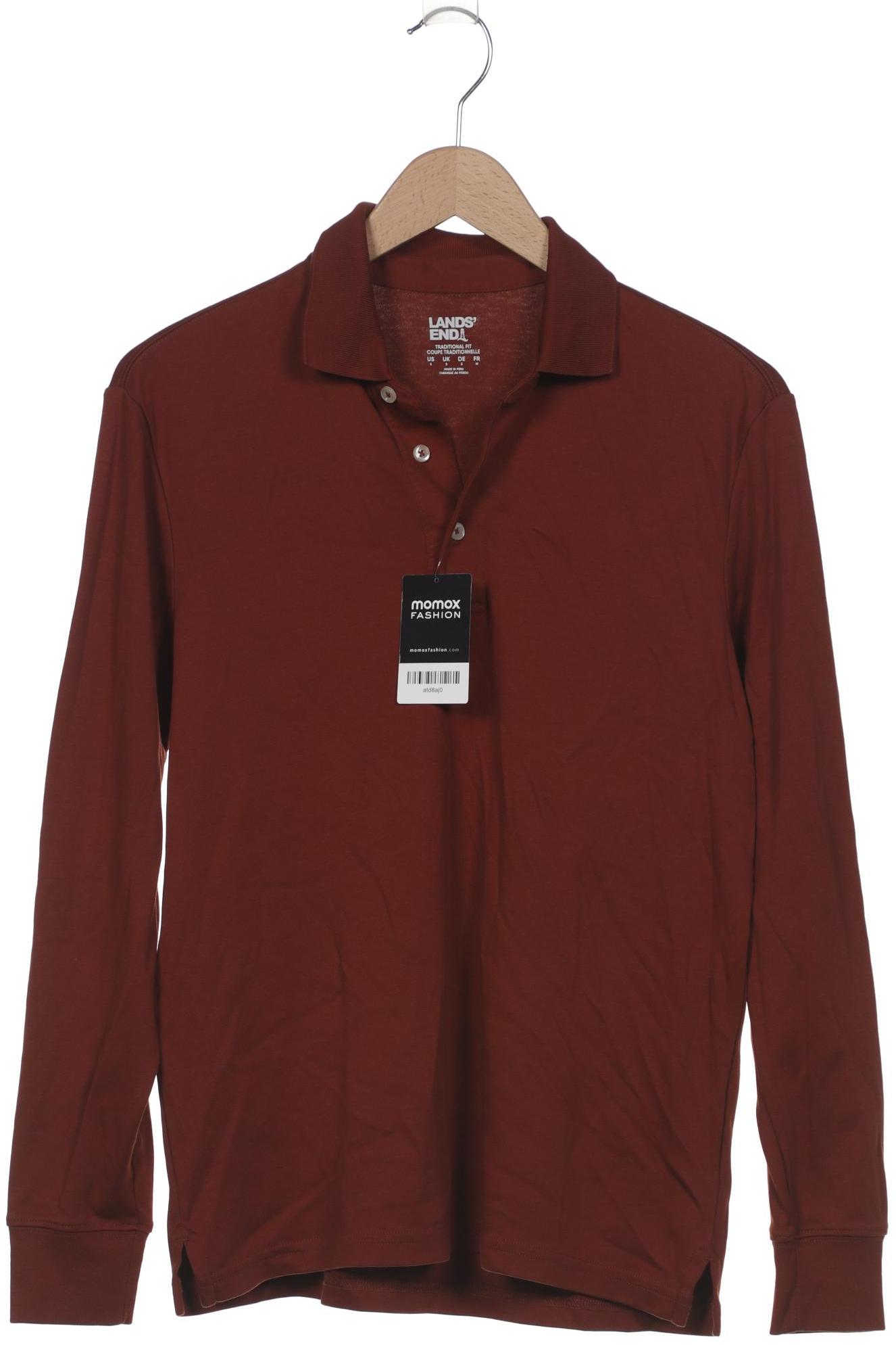 

Lands End Herren Poloshirt, bordeaux, Gr. 46