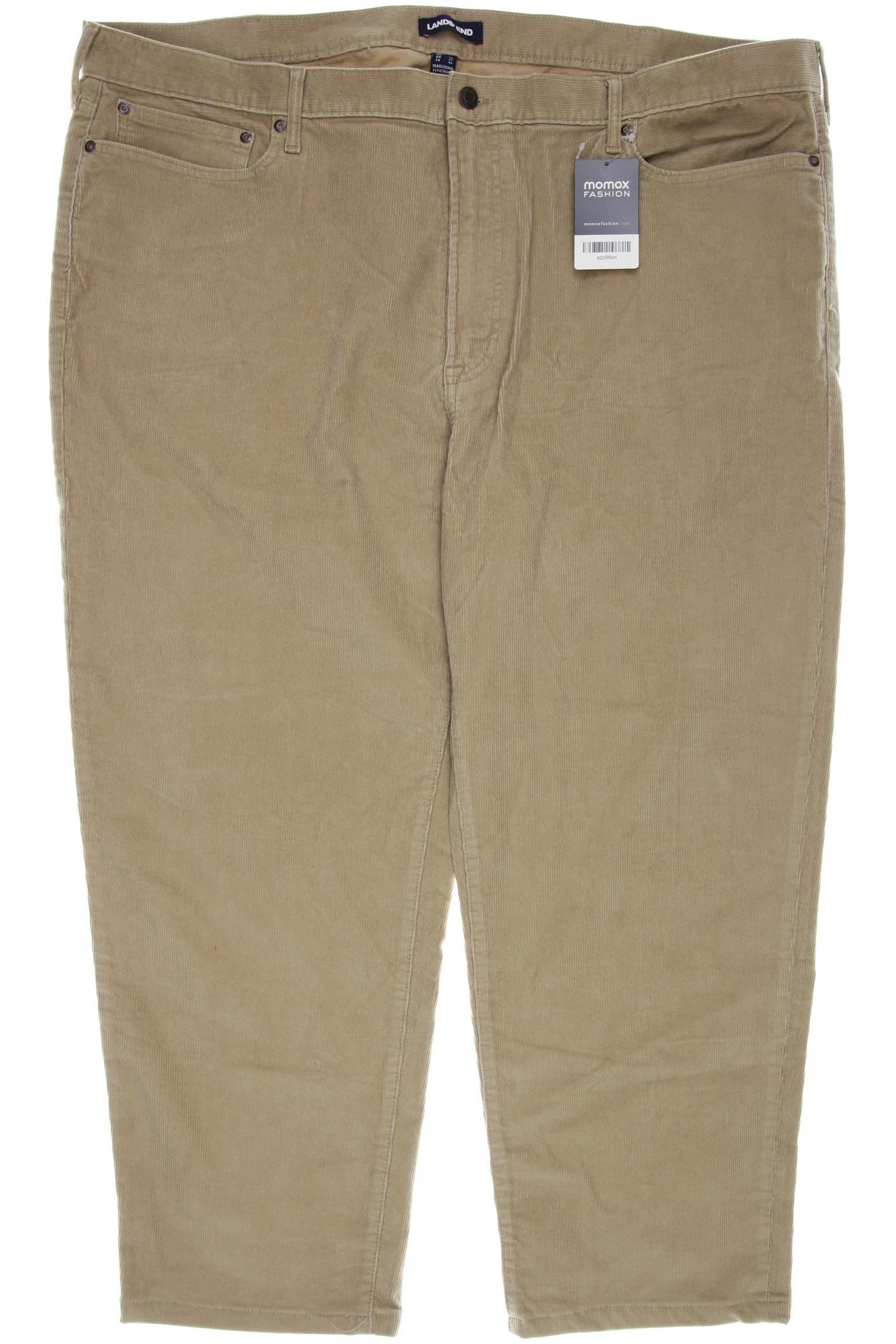 

Lands End Herren Stoffhose, beige, Gr. 62