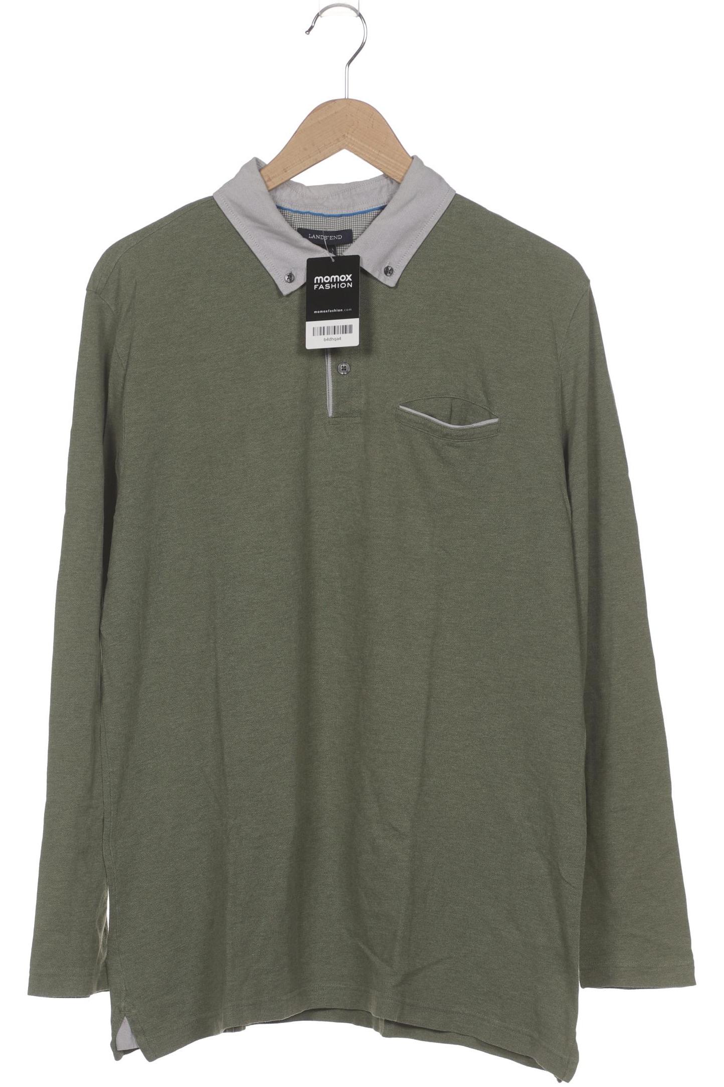 

Lands End Herren Poloshirt, grün, Gr. 52