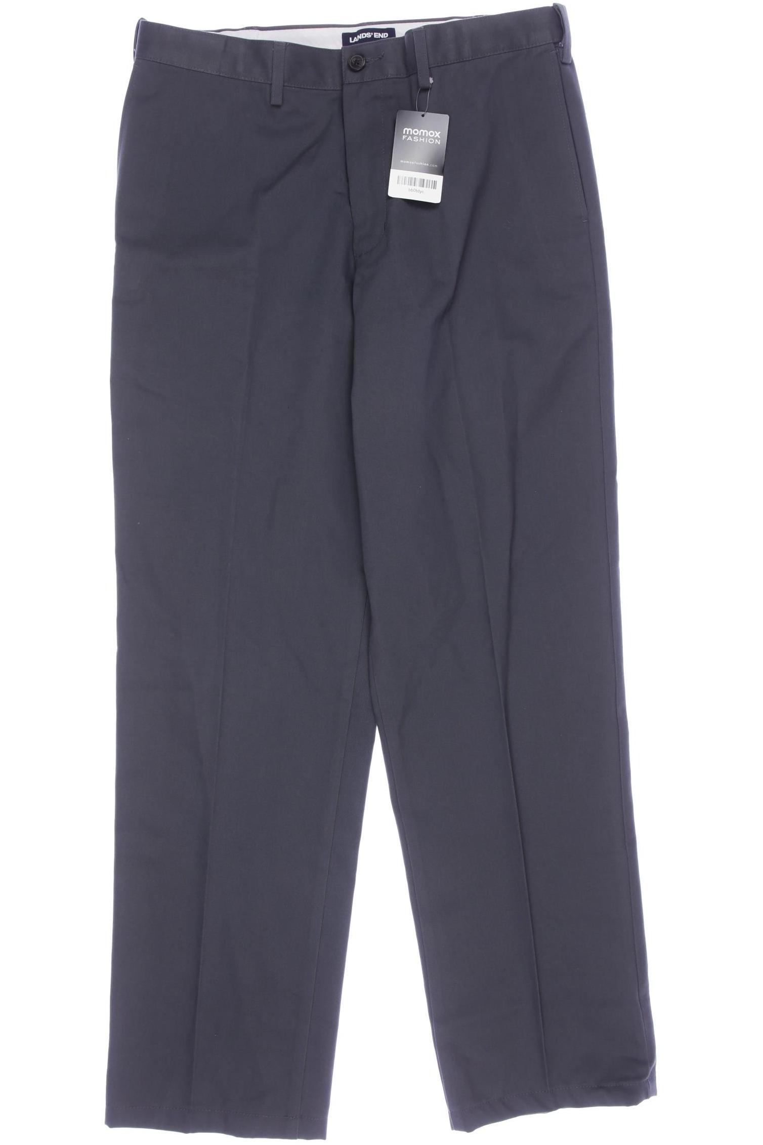 

Lands End Herren Stoffhose, grau, Gr. 48