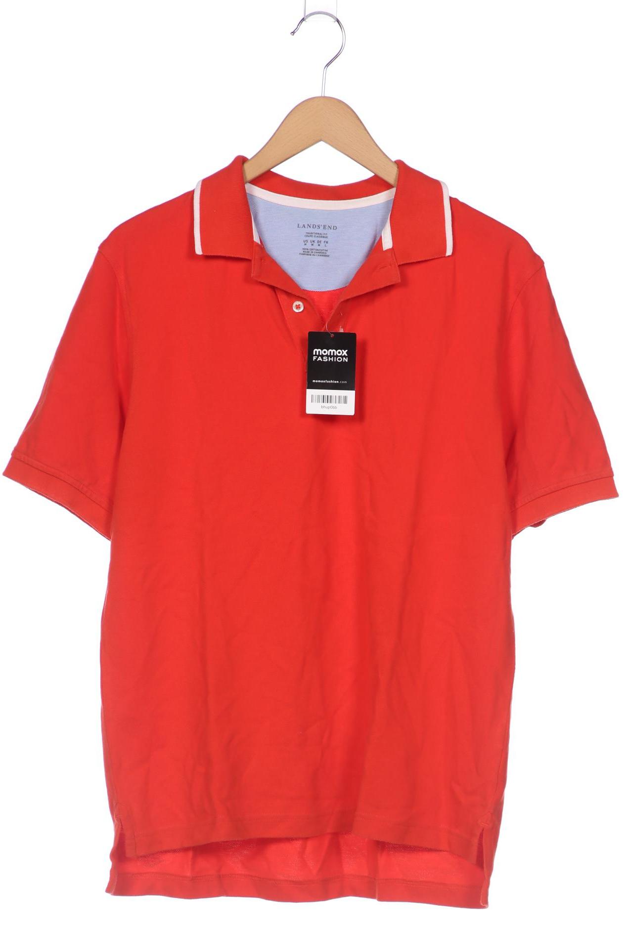 

Lands End Herren Poloshirt, orange, Gr. 48