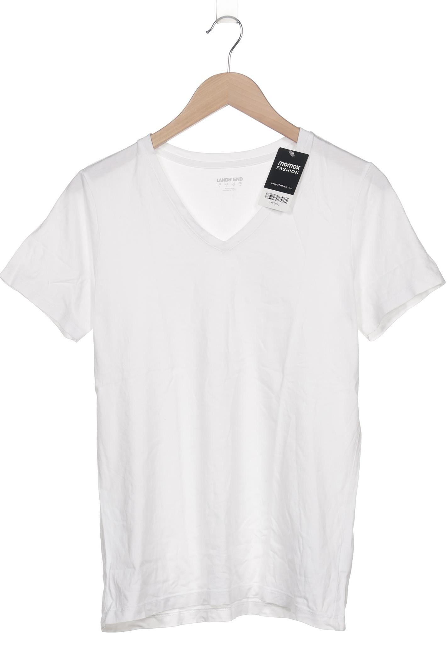 

Lands End Herren T-Shirt, weiß, Gr. 46