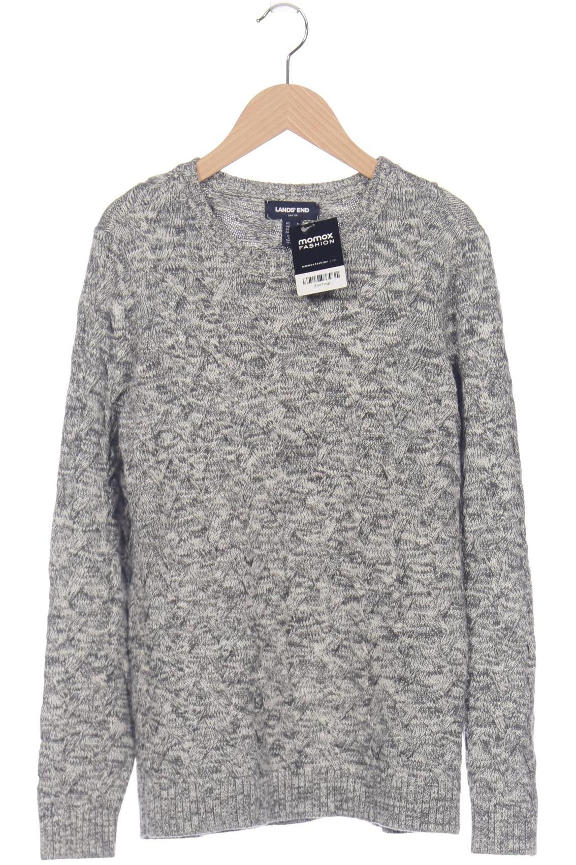 

Lands End Herren Pullover, grau, Gr. 46