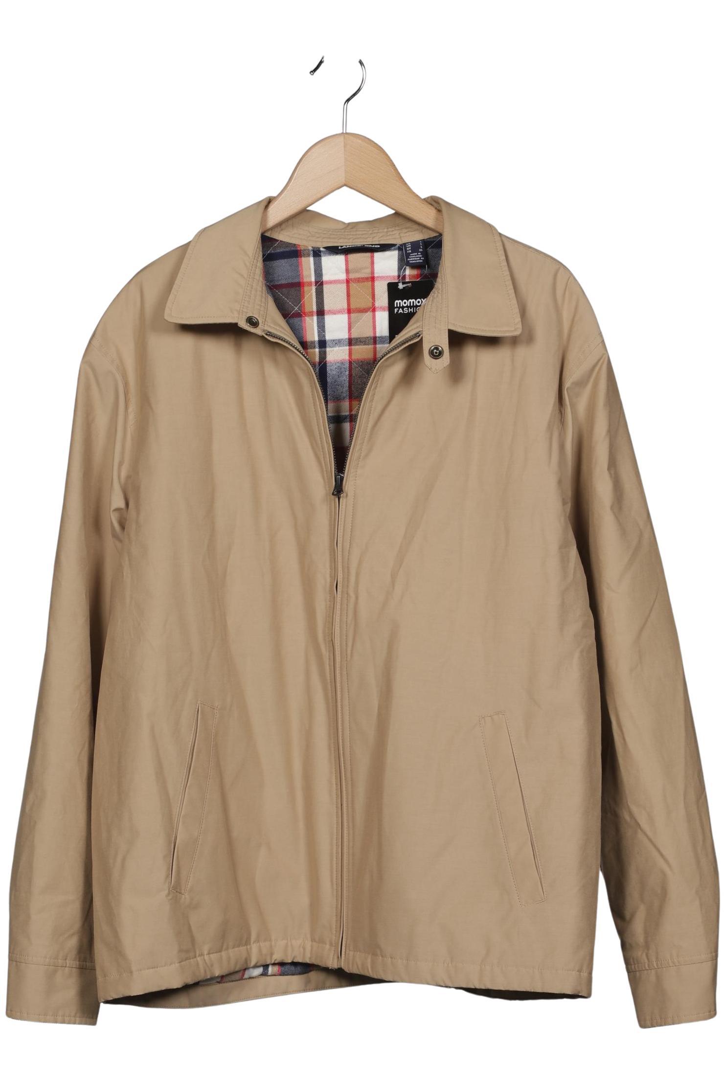 

Lands End Herren Jacke, beige, Gr. 52