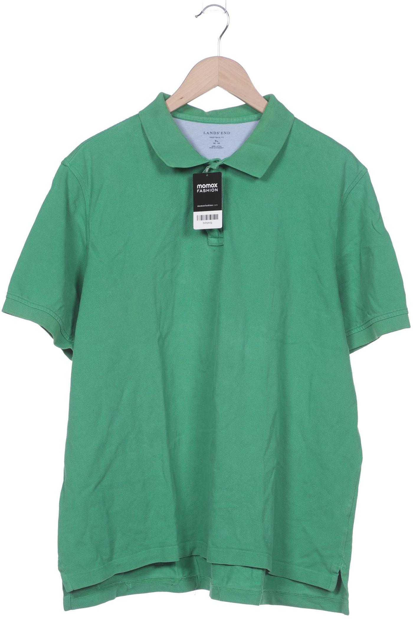 

Lands End Herren Poloshirt, grün, Gr. 54