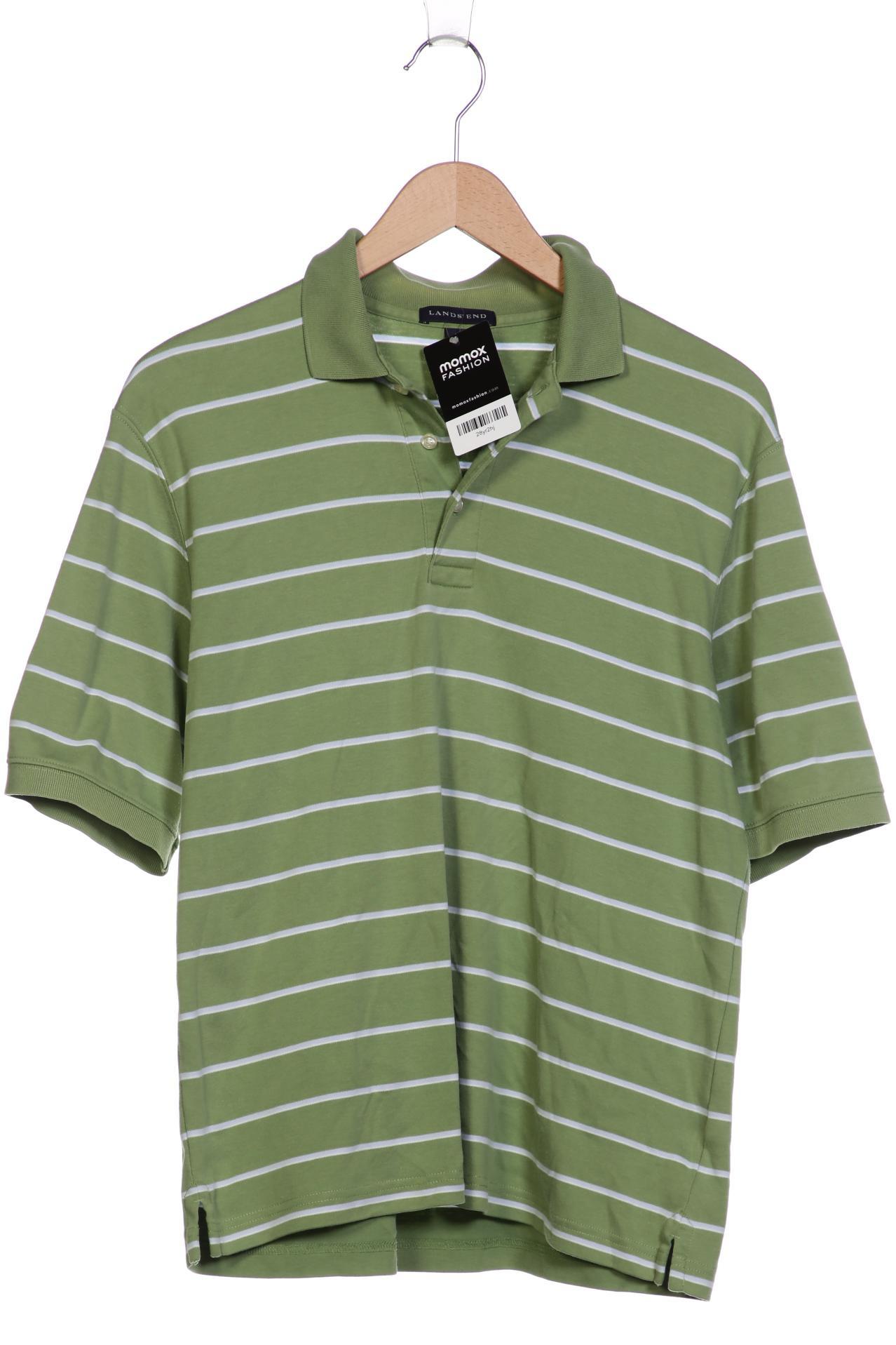 

Lands End Herren Poloshirt, grün, Gr. 48