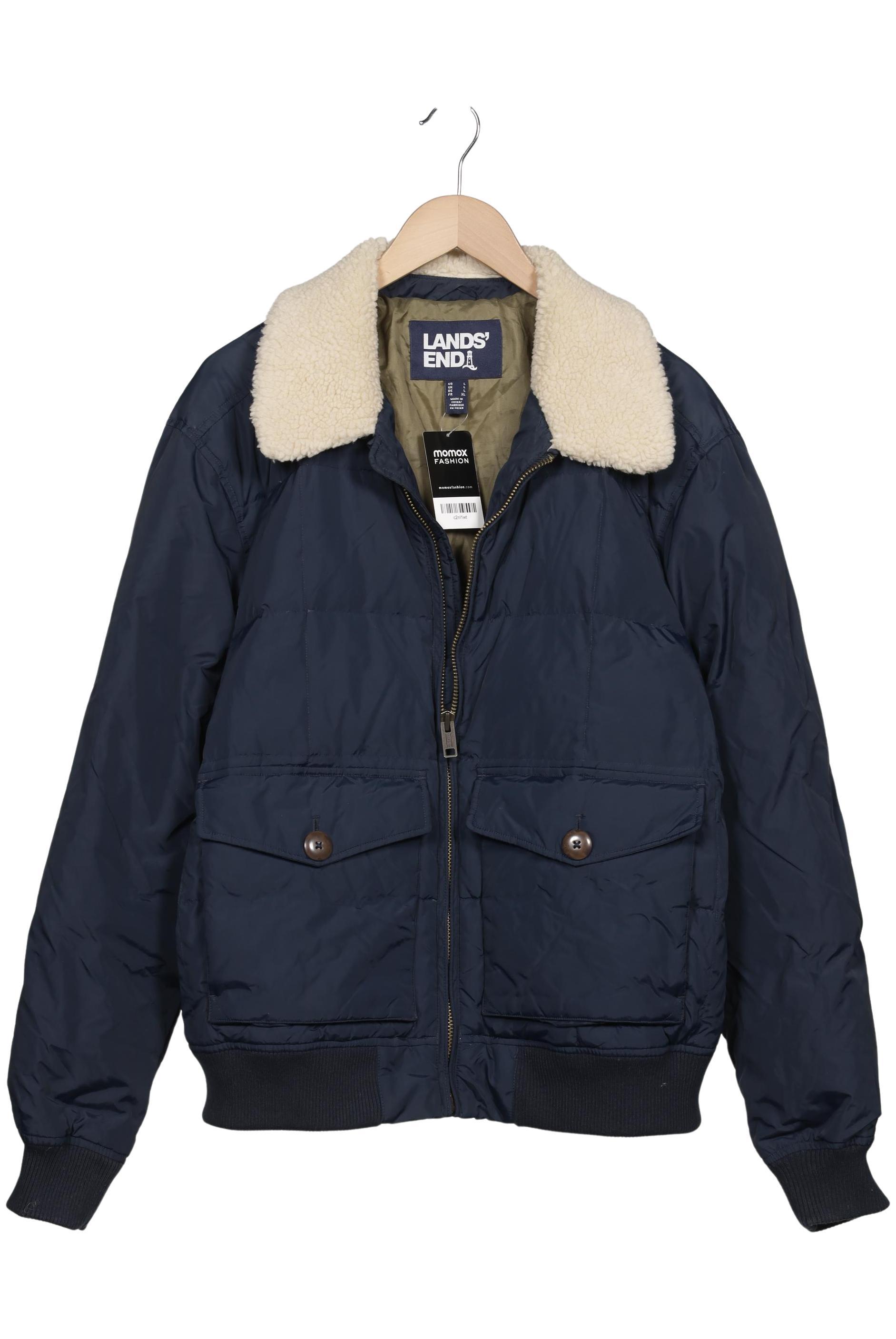 

Lands End Herren Jacke, marineblau, Gr. 52