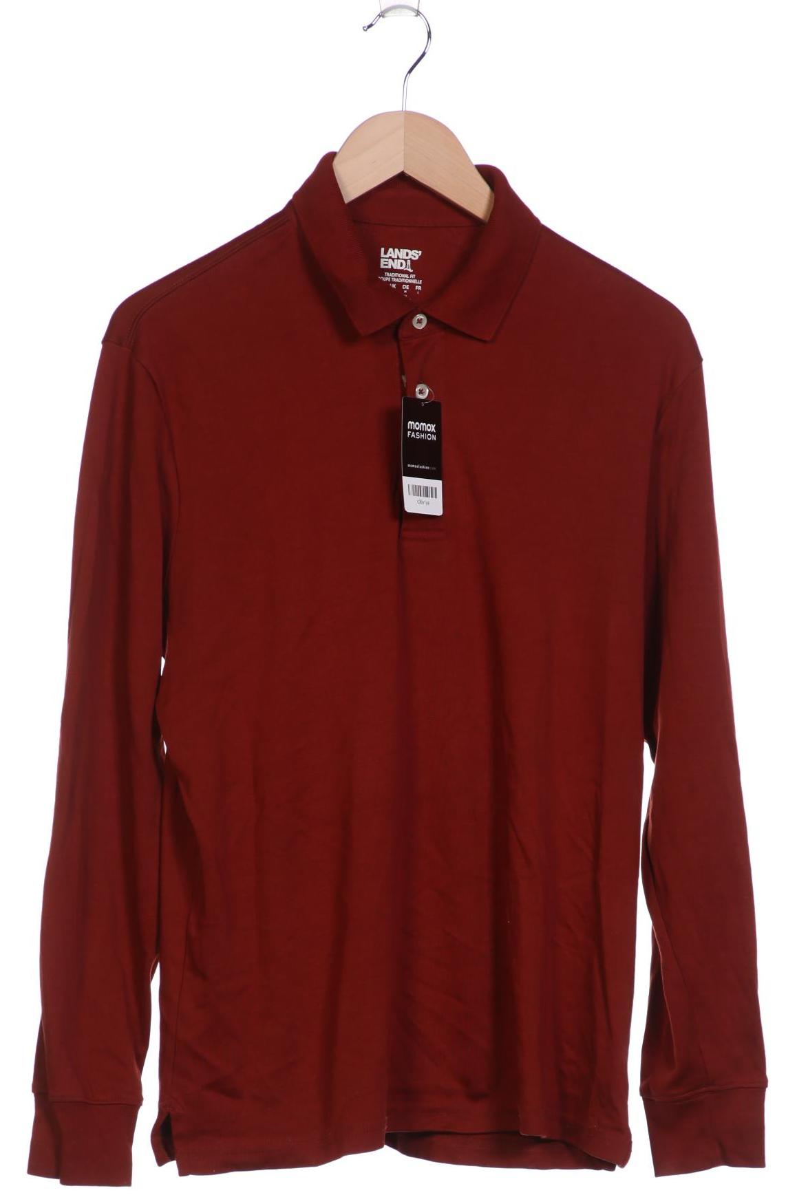 

Lands End Herren Poloshirt, braun, Gr. 48