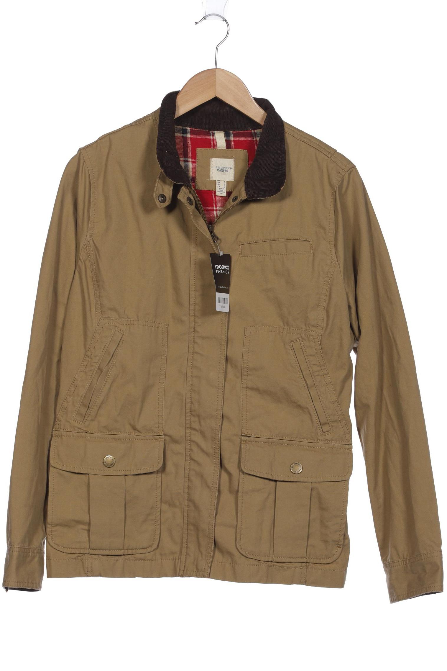 

Lands End Herren Jacke, beige, Gr. 48