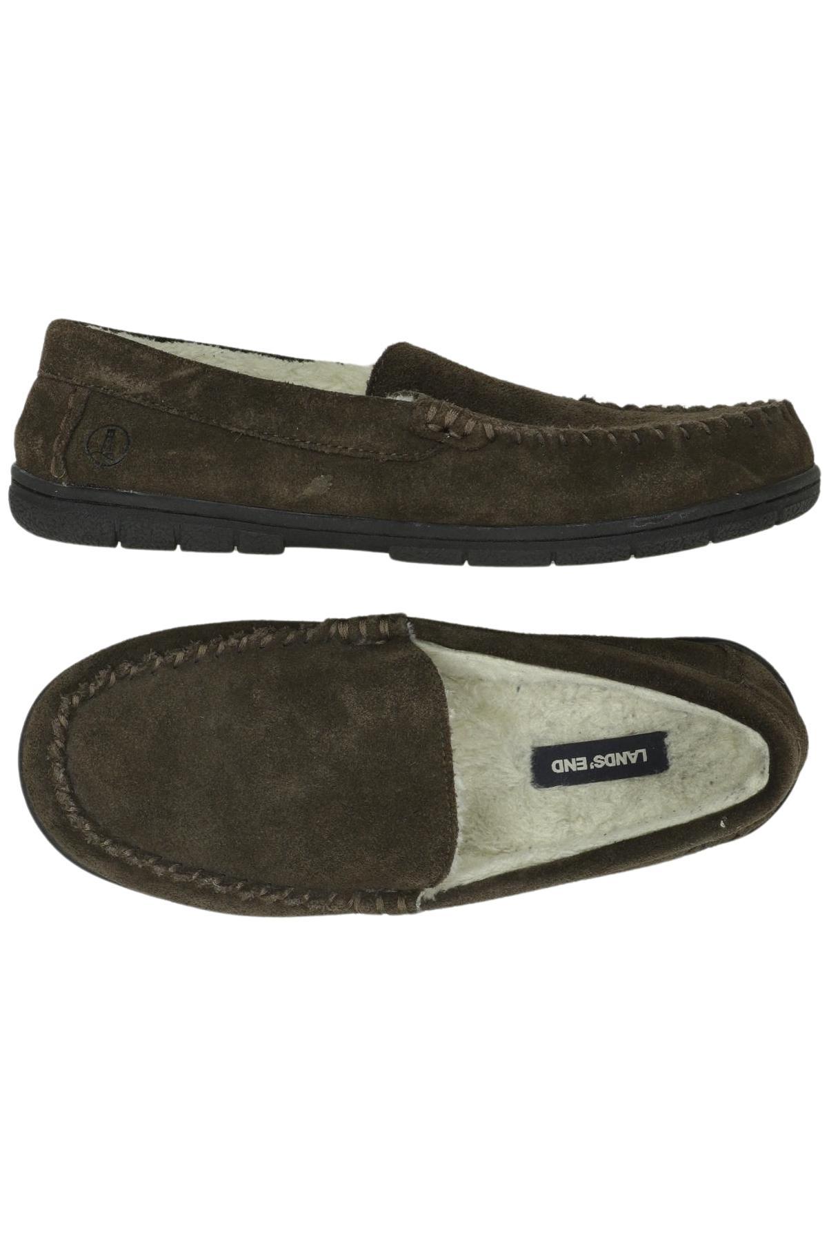 

Lands End Herren Halbschuh, braun, Gr. 41