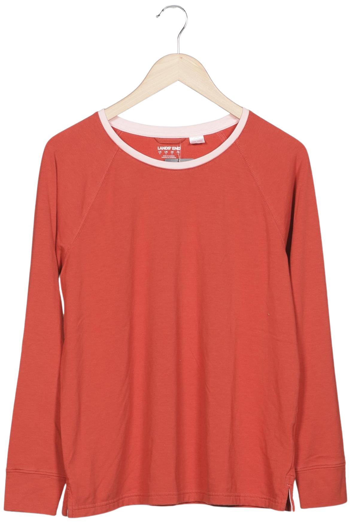 Thumbnail - Lands End Herren Langarmshirt, rot, Gr. 48