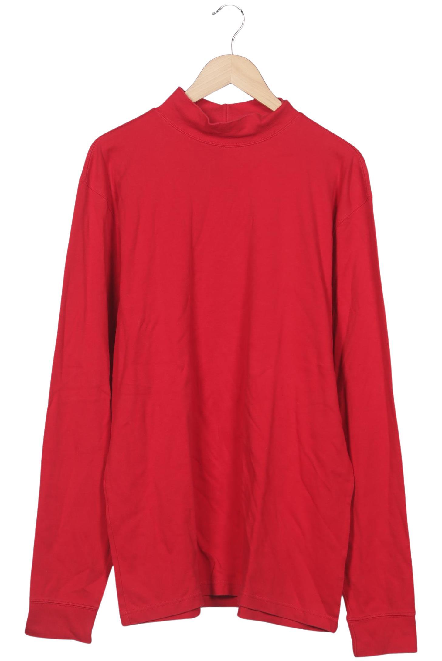 

Lands End Herren Langarmshirt, rot, Gr. 52