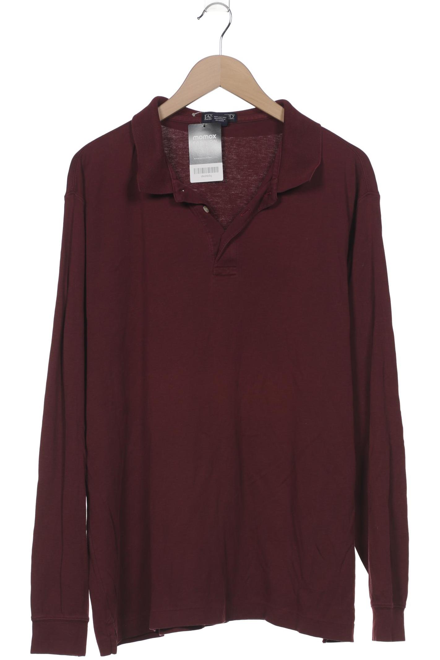 

Lands End Herren Langarmshirt, bordeaux, Gr. 54