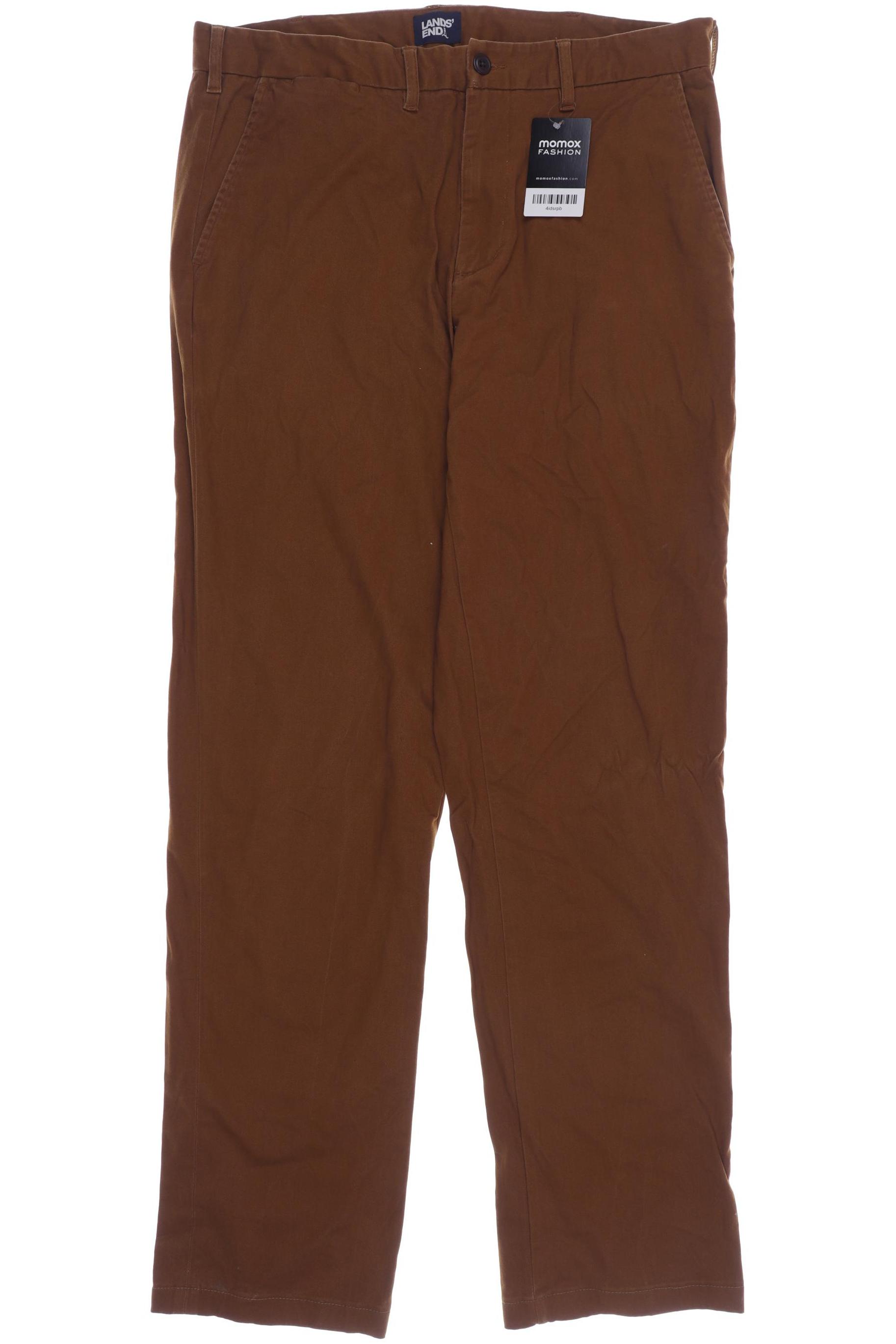 

Lands End Herren Stoffhose, orange, Gr. 52
