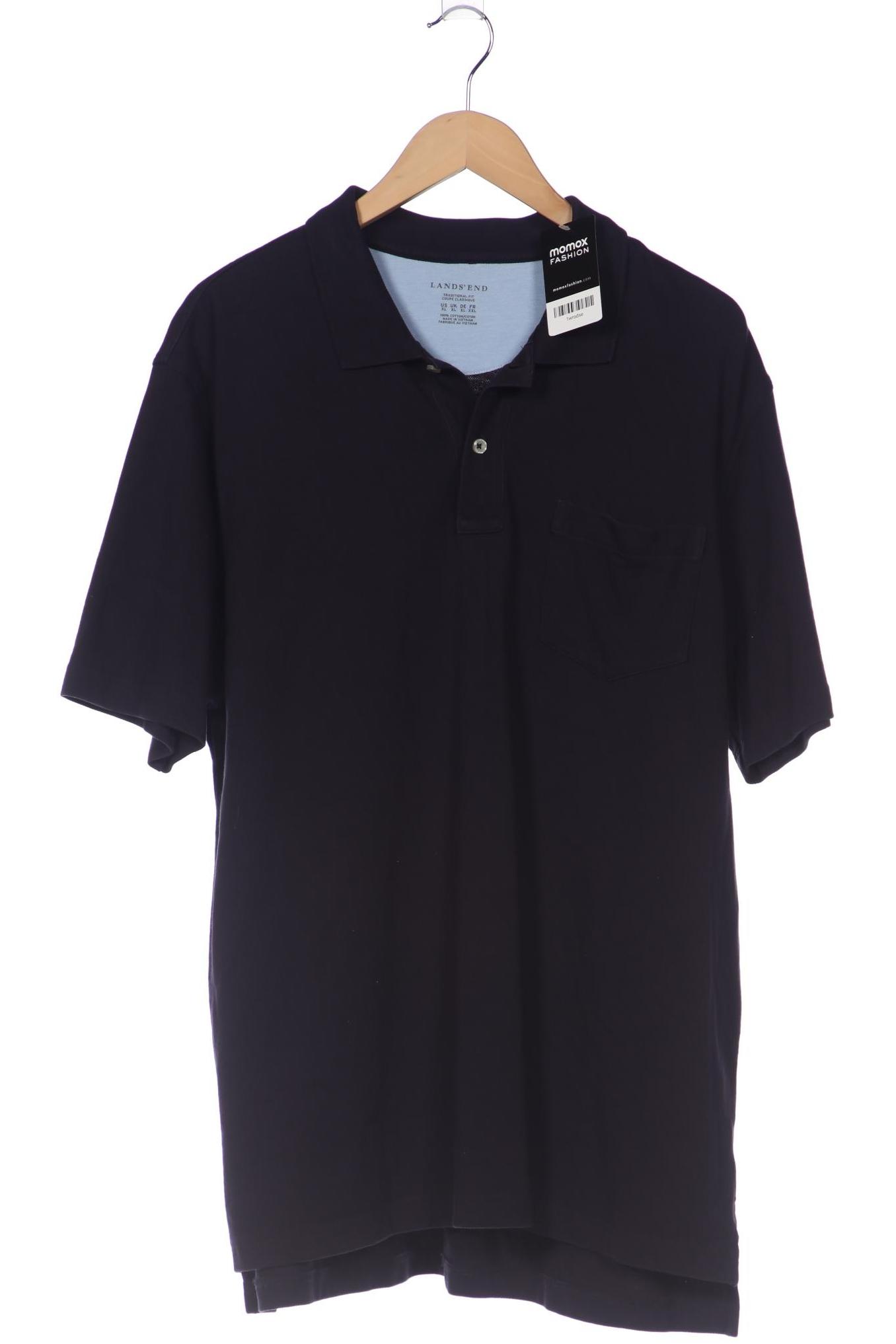 

Lands End Herren Poloshirt, marineblau, Gr. 54