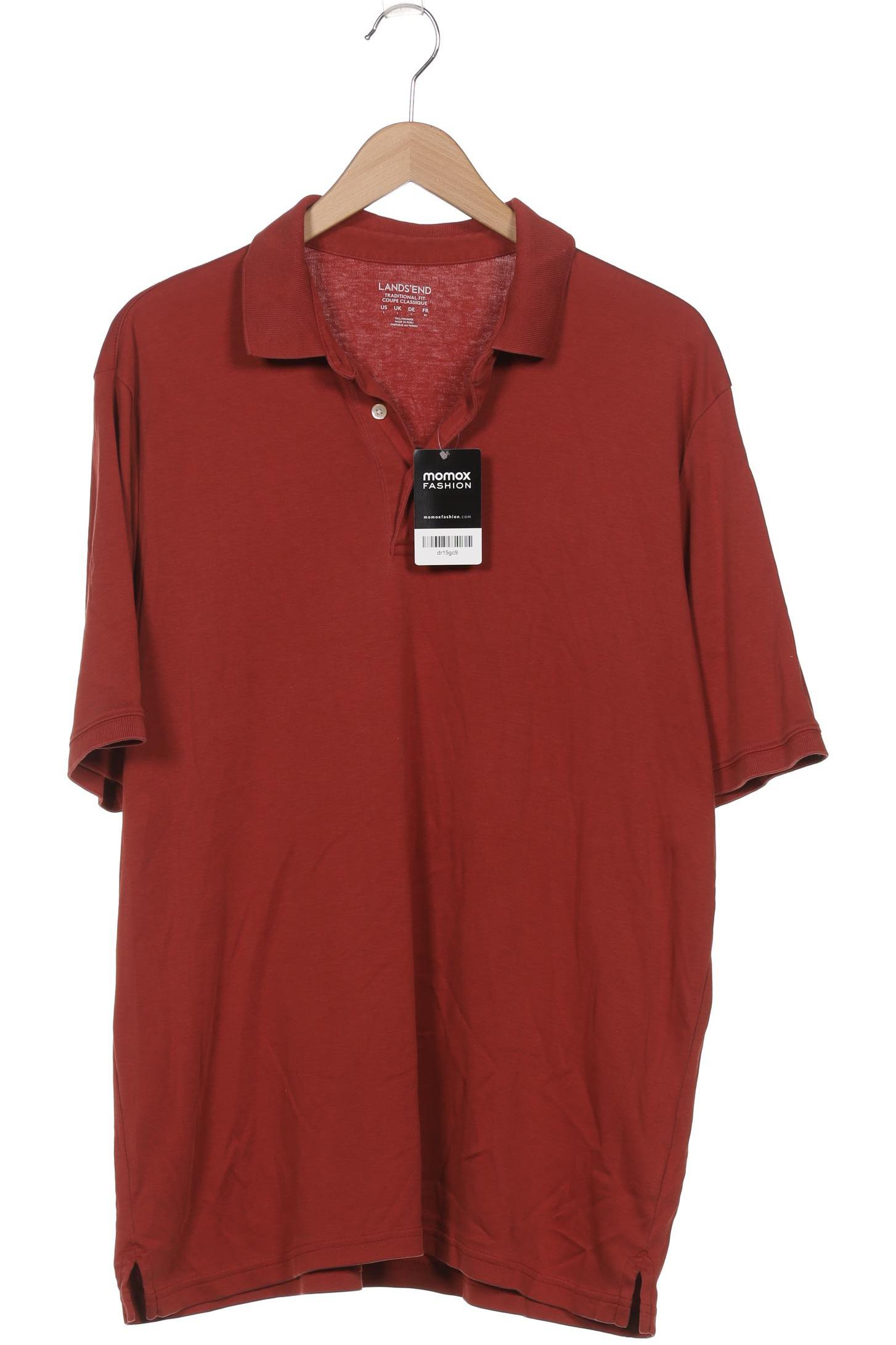 

Lands End Herren Poloshirt, rot, Gr. 52