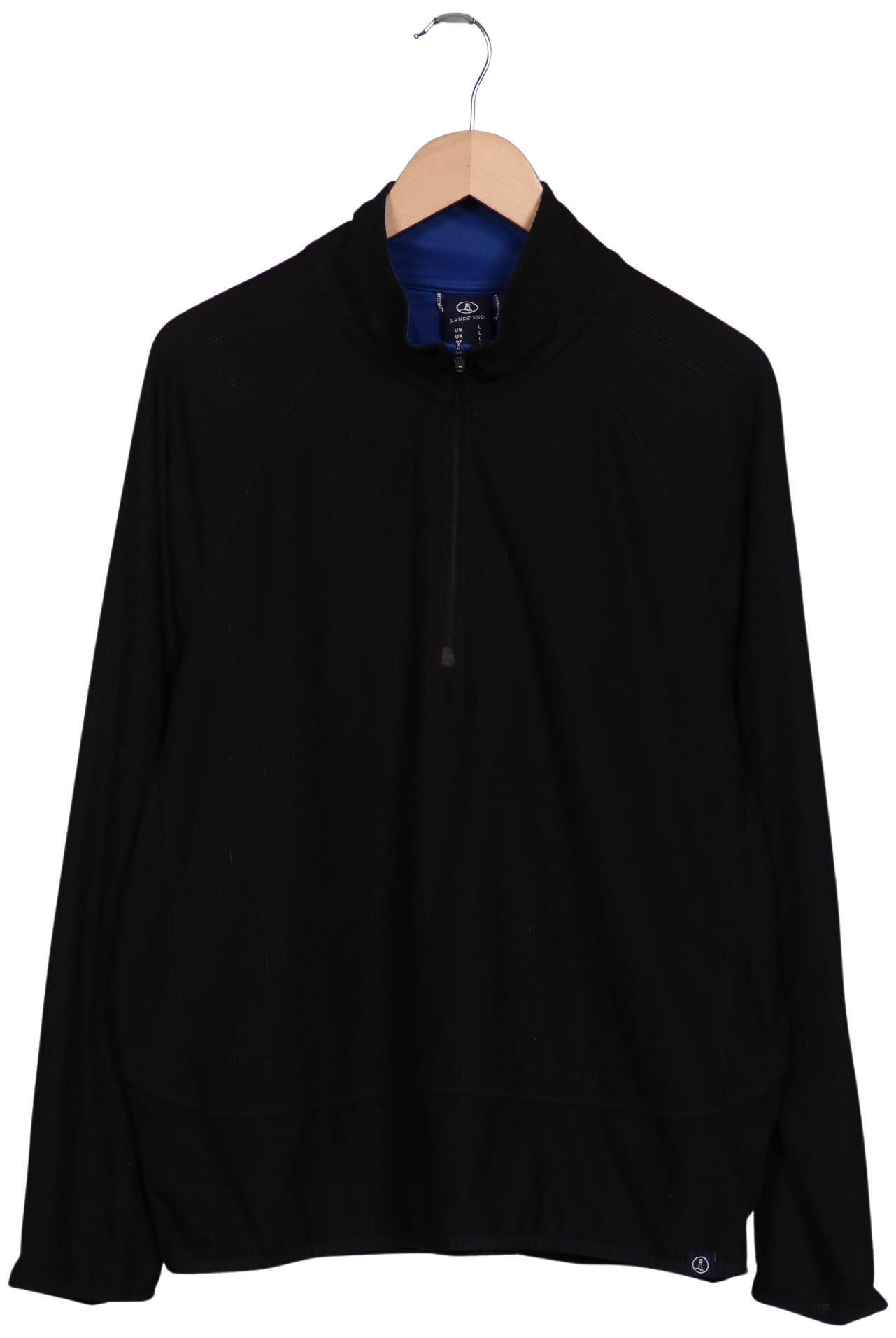 

Lands End Herren Sweatshirt, schwarz, Gr. 52