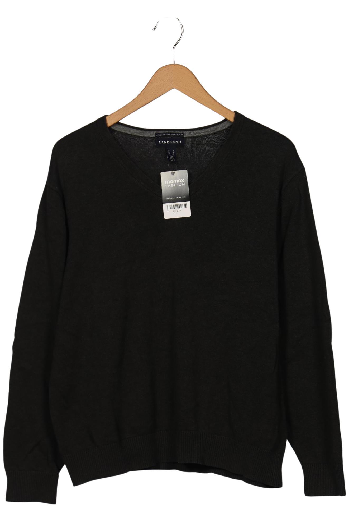 

Lands End Herren Pullover, grau, Gr. 52
