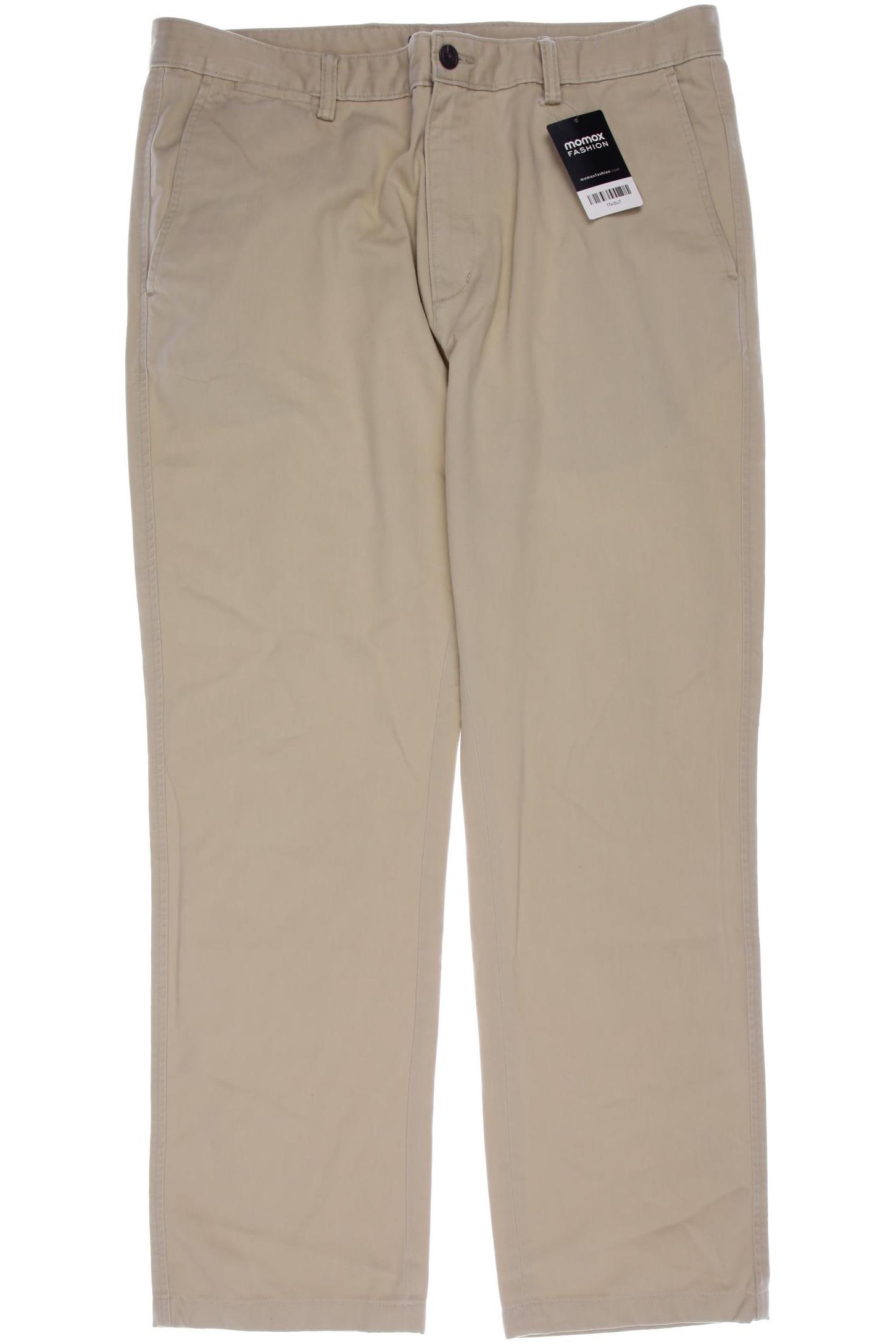 

Lands End Herren Stoffhose, beige, Gr. 52