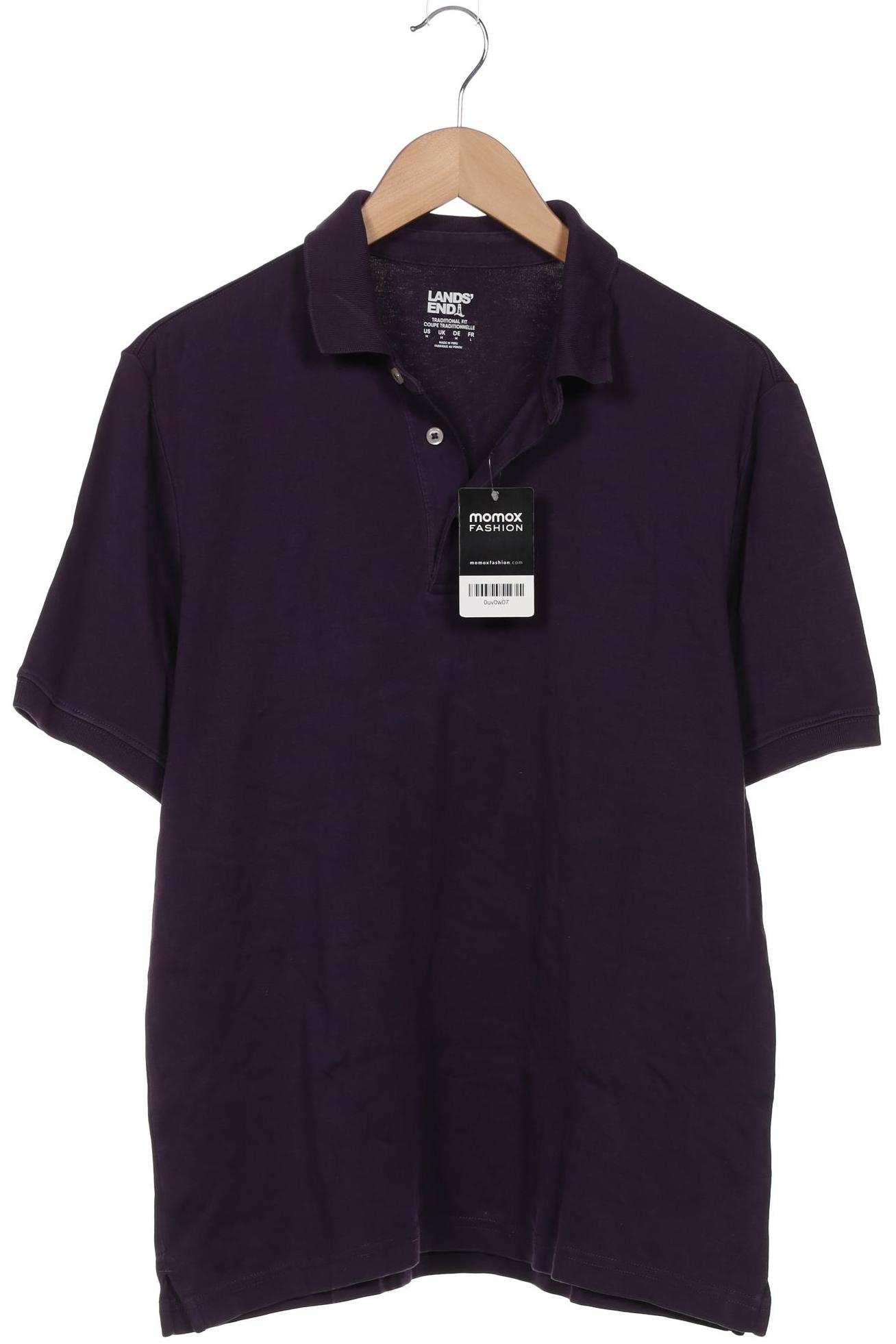 

Lands End Herren Poloshirt, flieder, Gr. 48