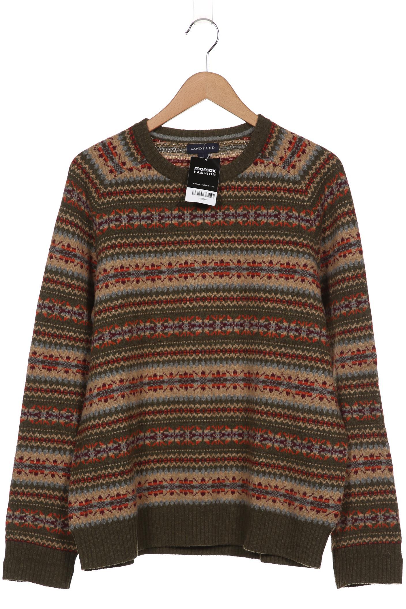 

Lands End Herren Pullover, grün, Gr. 52