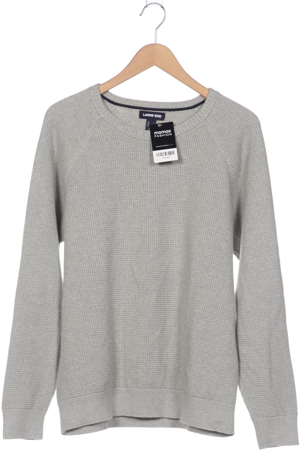 

Lands End Herren Pullover, grau, Gr. 52